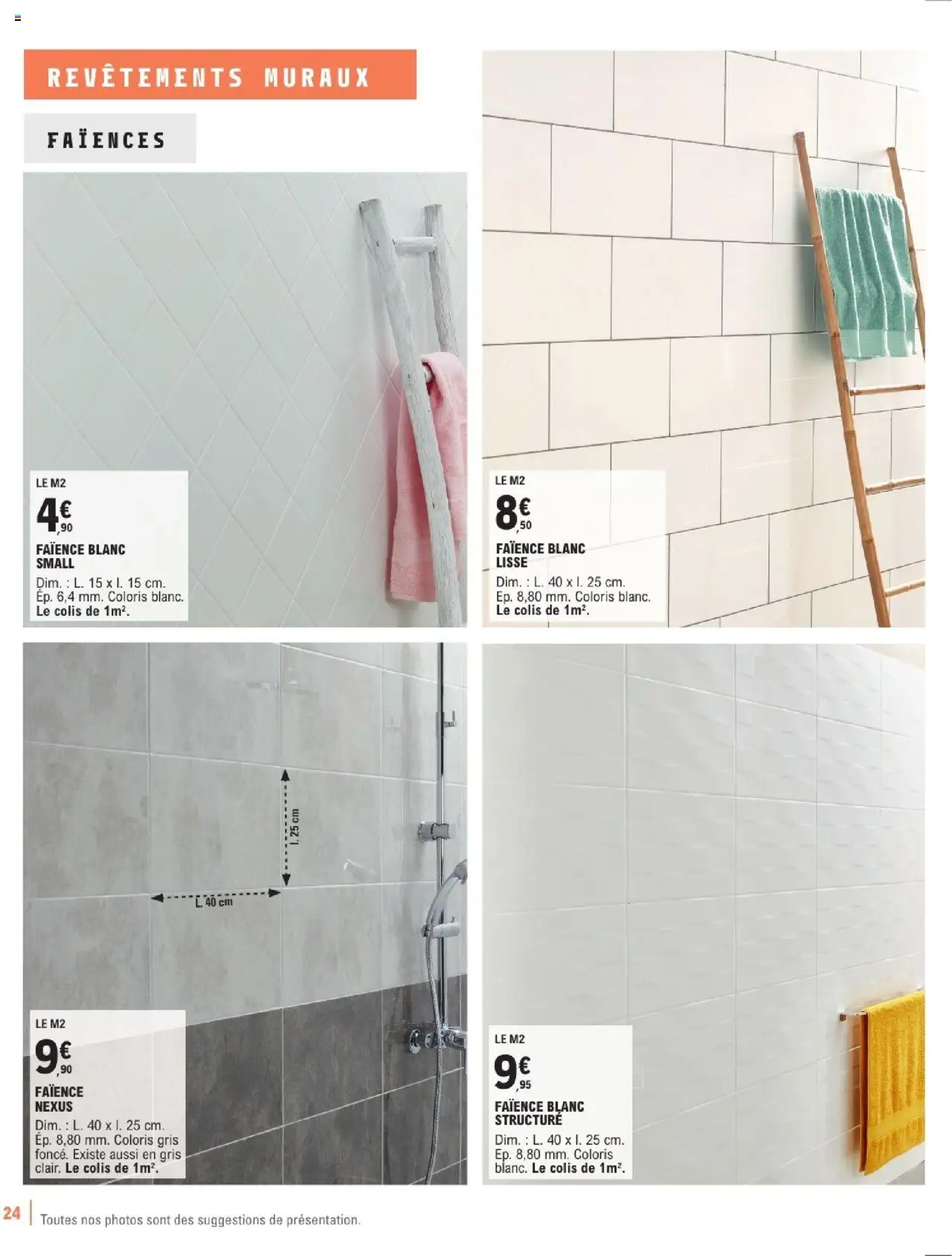 Brico E.Leclerc Guide aménagement intérieur - page 24 - valable à partir du 07/01/2025