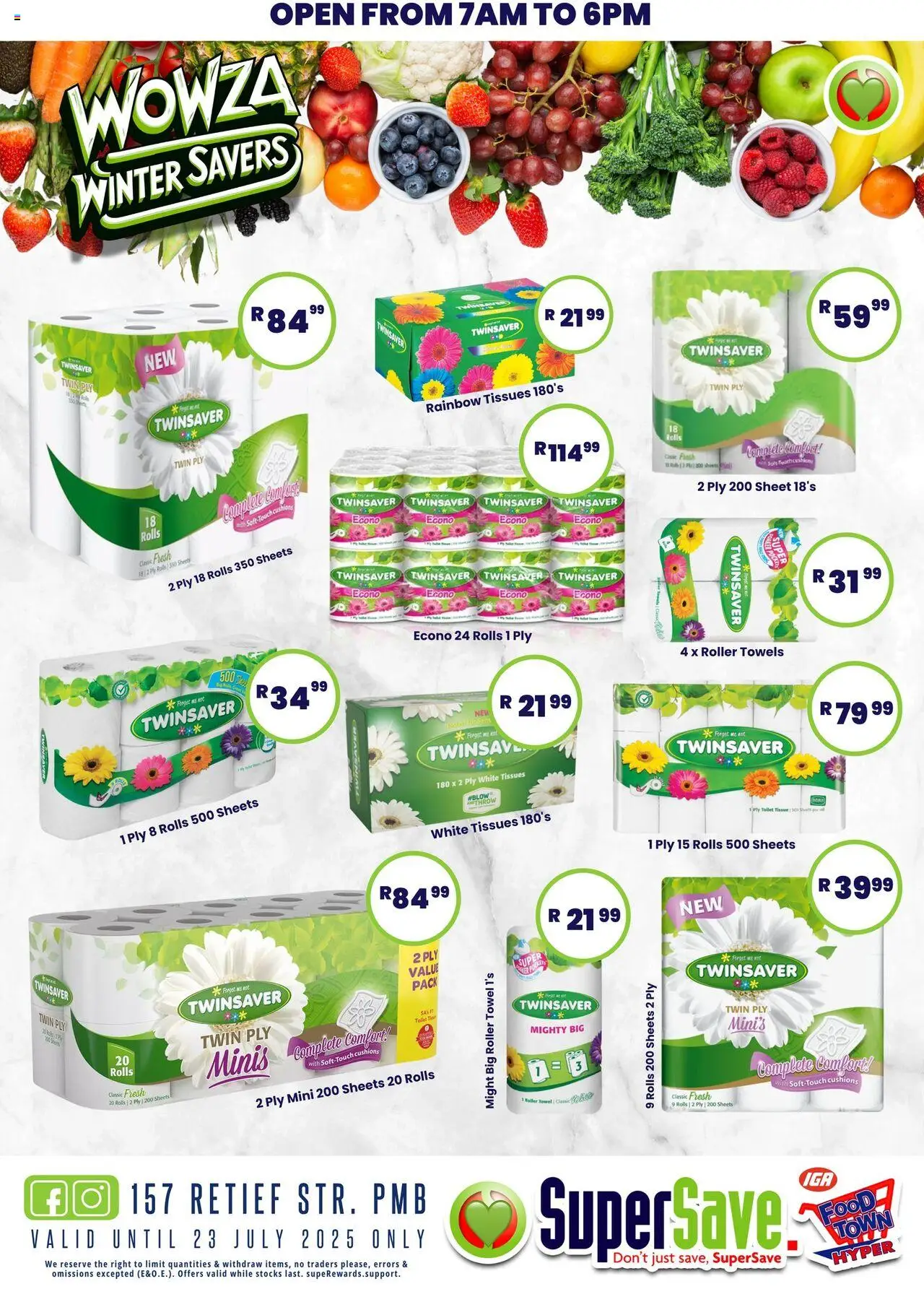 Super Save Specials - page 57- valid from 18/07/2025