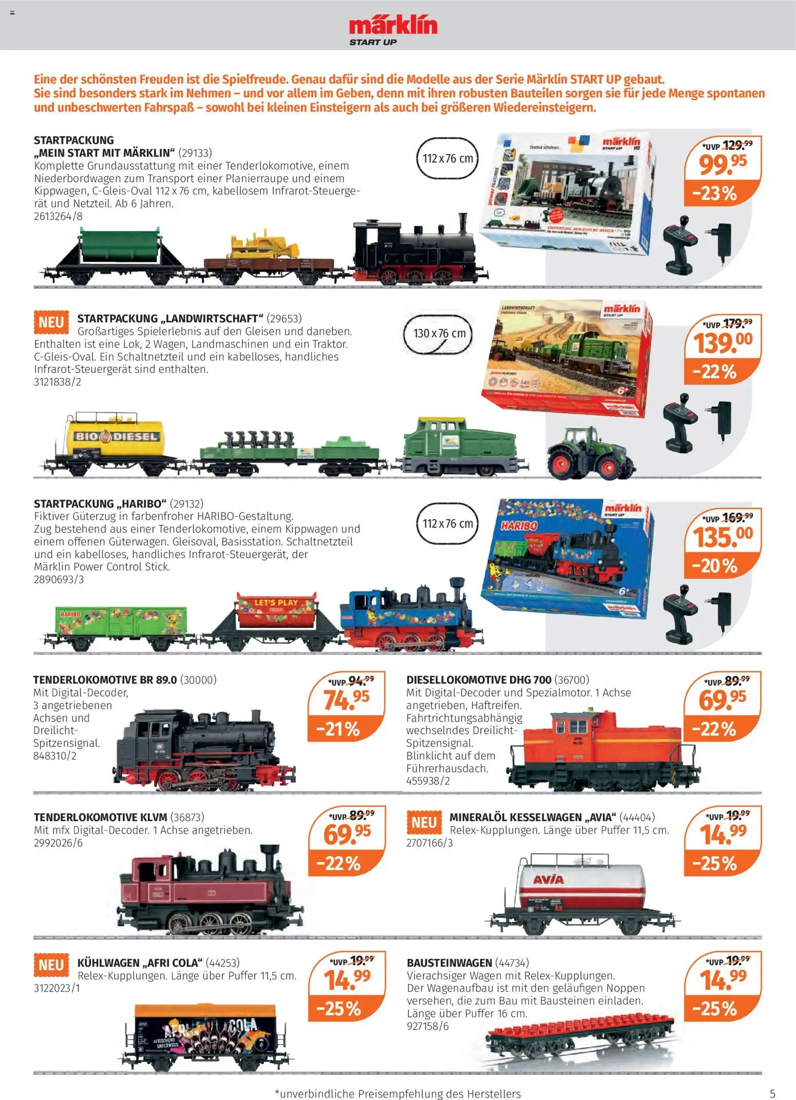 Müller Modell-Eisenbahn 2025 - Seite 5 - gültig ab 27.10.2025