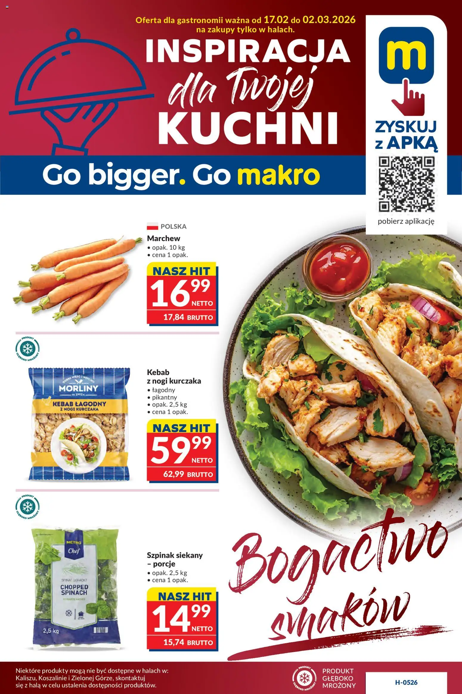 Makro Gazetka - Oferta dla gastronomii - strona 1- ważny od 17.02.2026