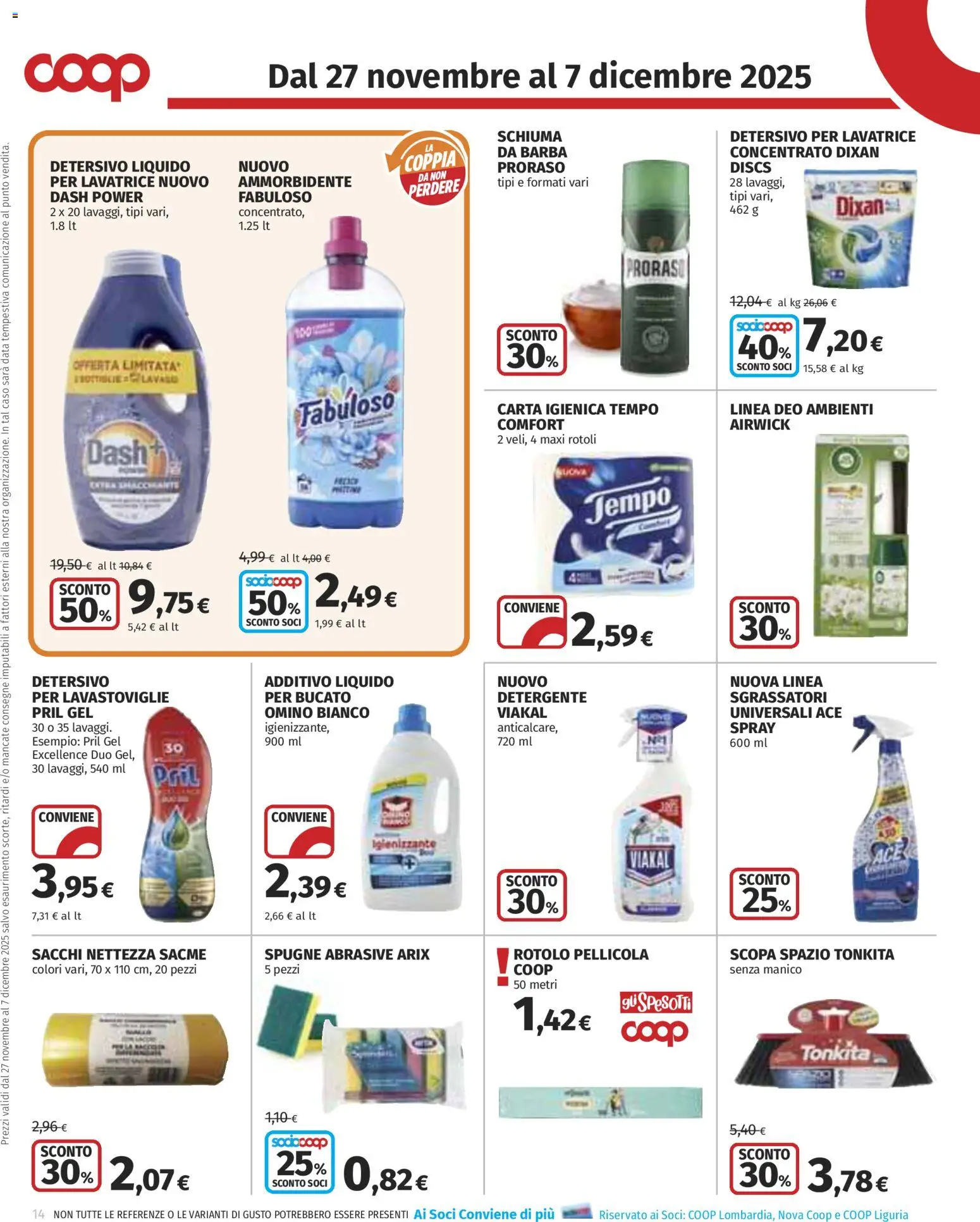 Volantino COOP	 - pagina 14 - valido dal 27/11/2025
