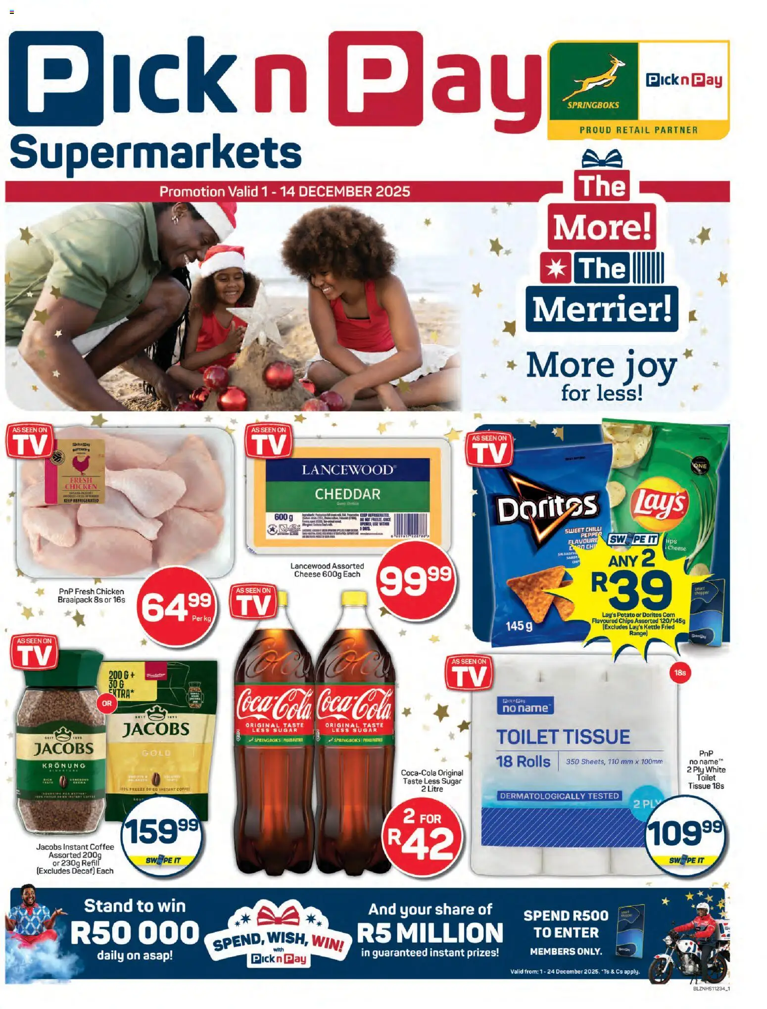 Pick n Pay Specials - page 1- valid from 01/12/2025