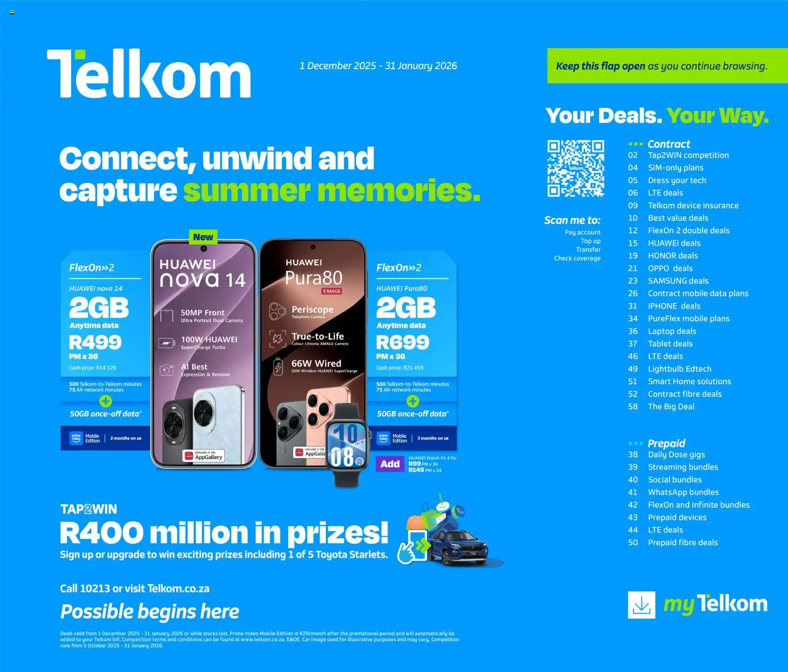 Telkom Deals - page 1- valid from 01/12/2025