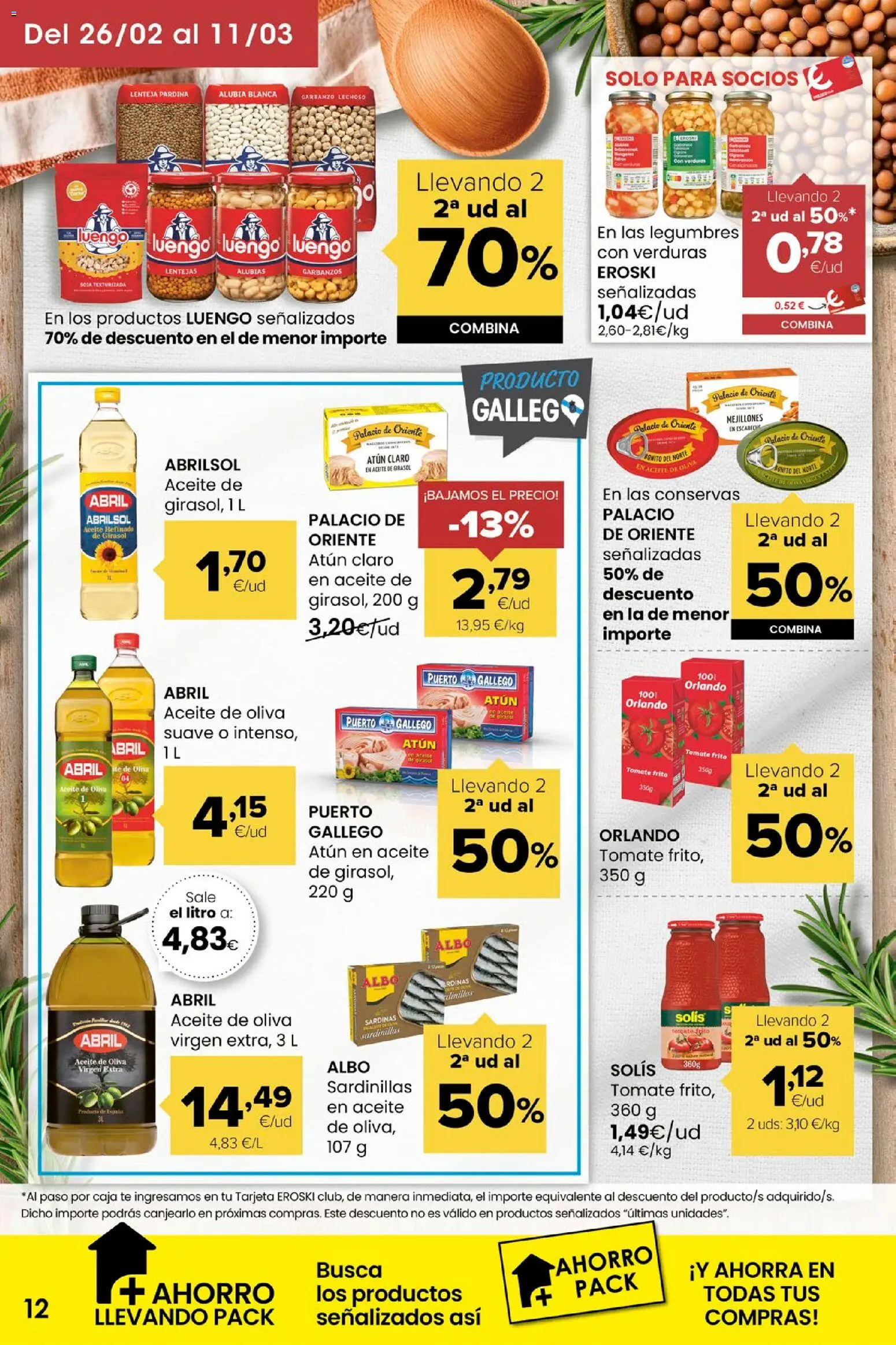 Eroski folleto - Página de 12 - Válido desde 26/02/2026