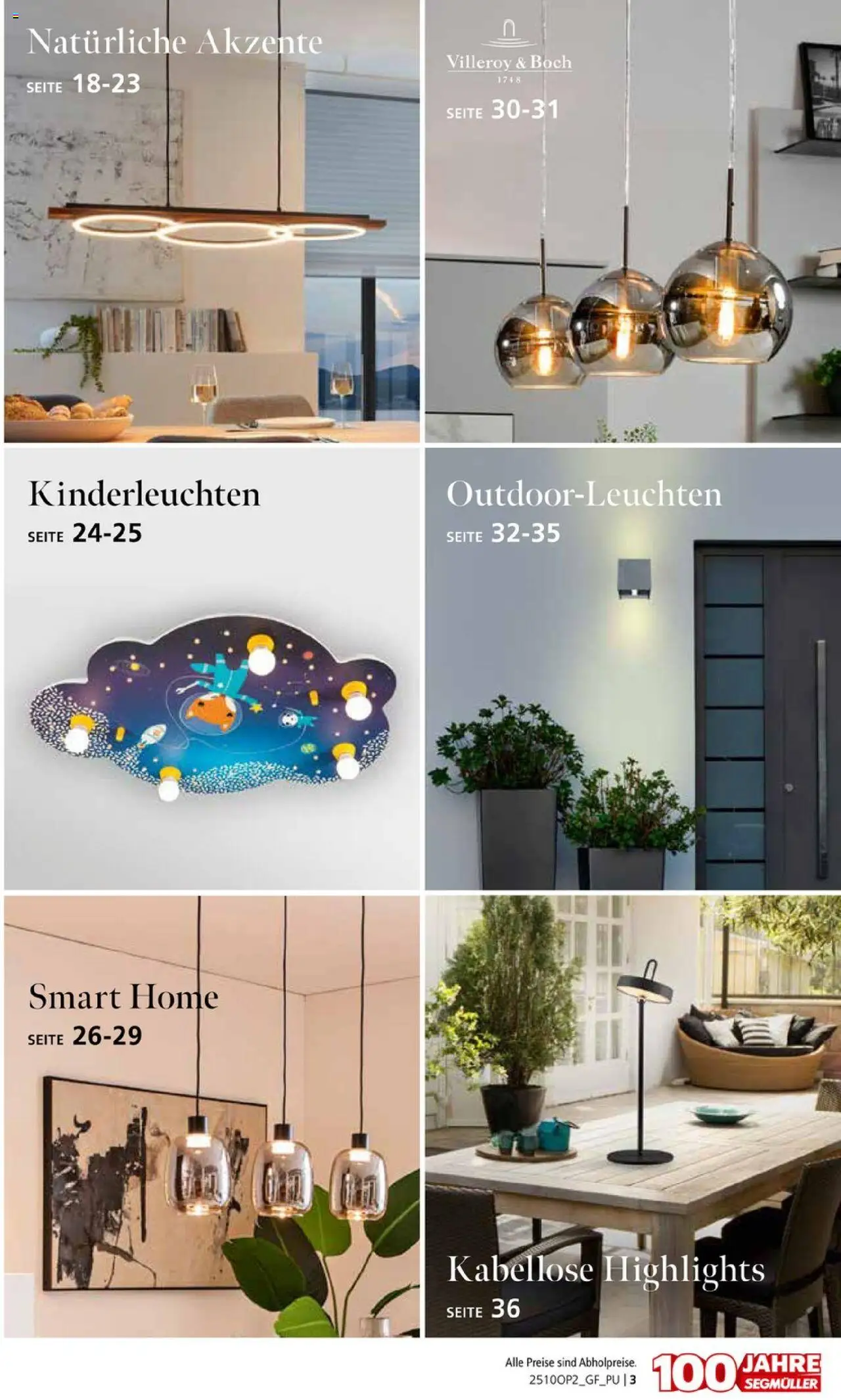 Segmüller Leuchten Spezial - Seite 3 - gültig ab 29.09.2025
