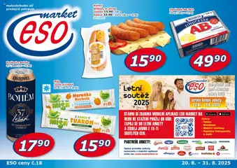 Náhled Eso market leták platný od 20.08.2025