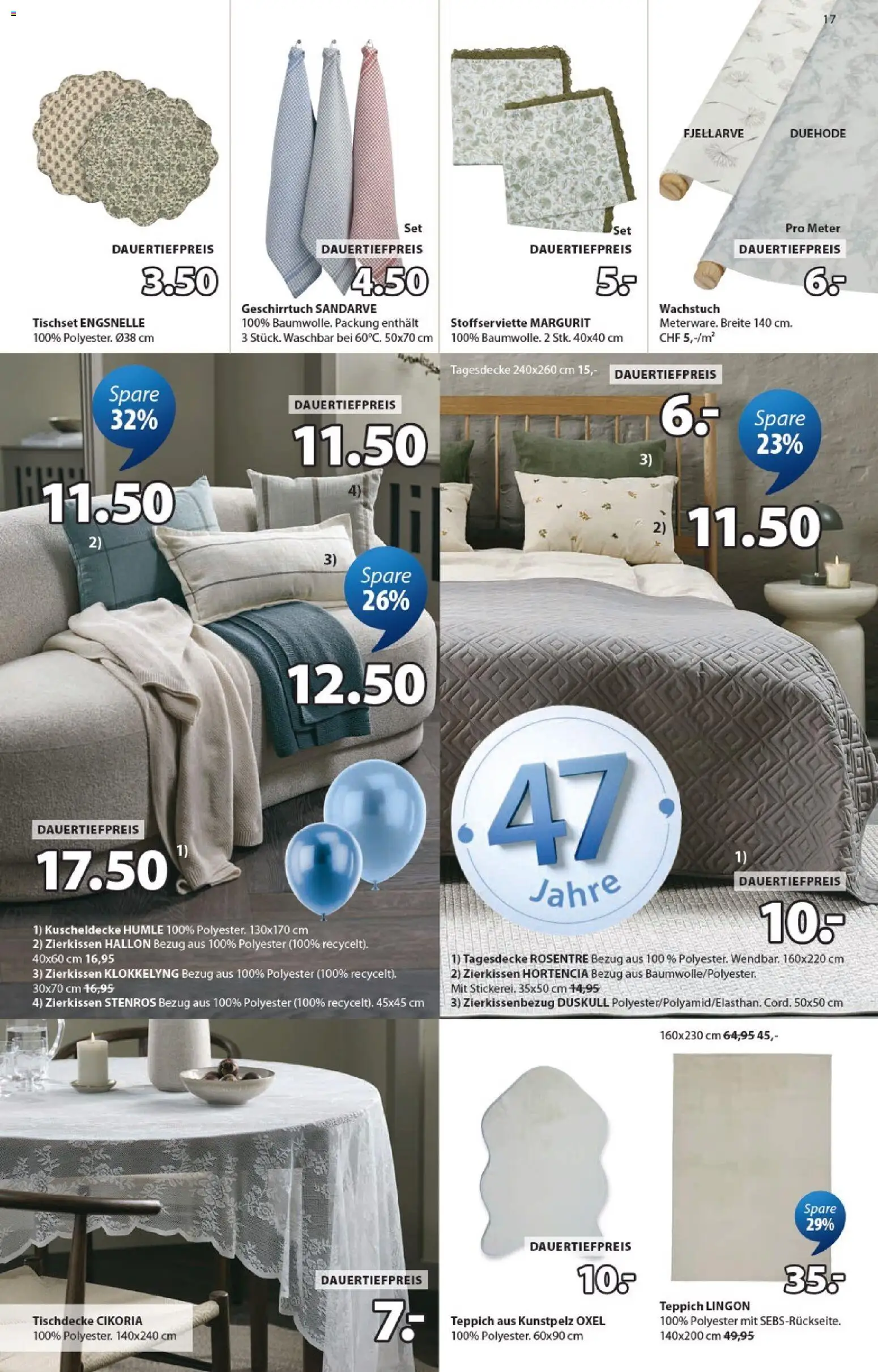 JYSK aktionen - page 17- valid from 17.03.2026