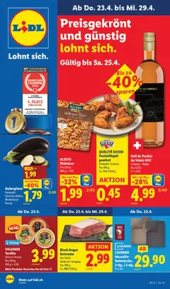 Vorschau Lidl aktionen gültig ab 23.04.2026