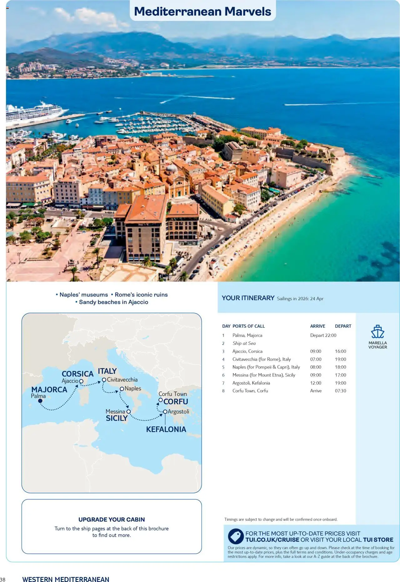 TUI - Marella Cruises NOVEMBER 2025 - APRIL 2027 - page 38- valid from 01/11/2025