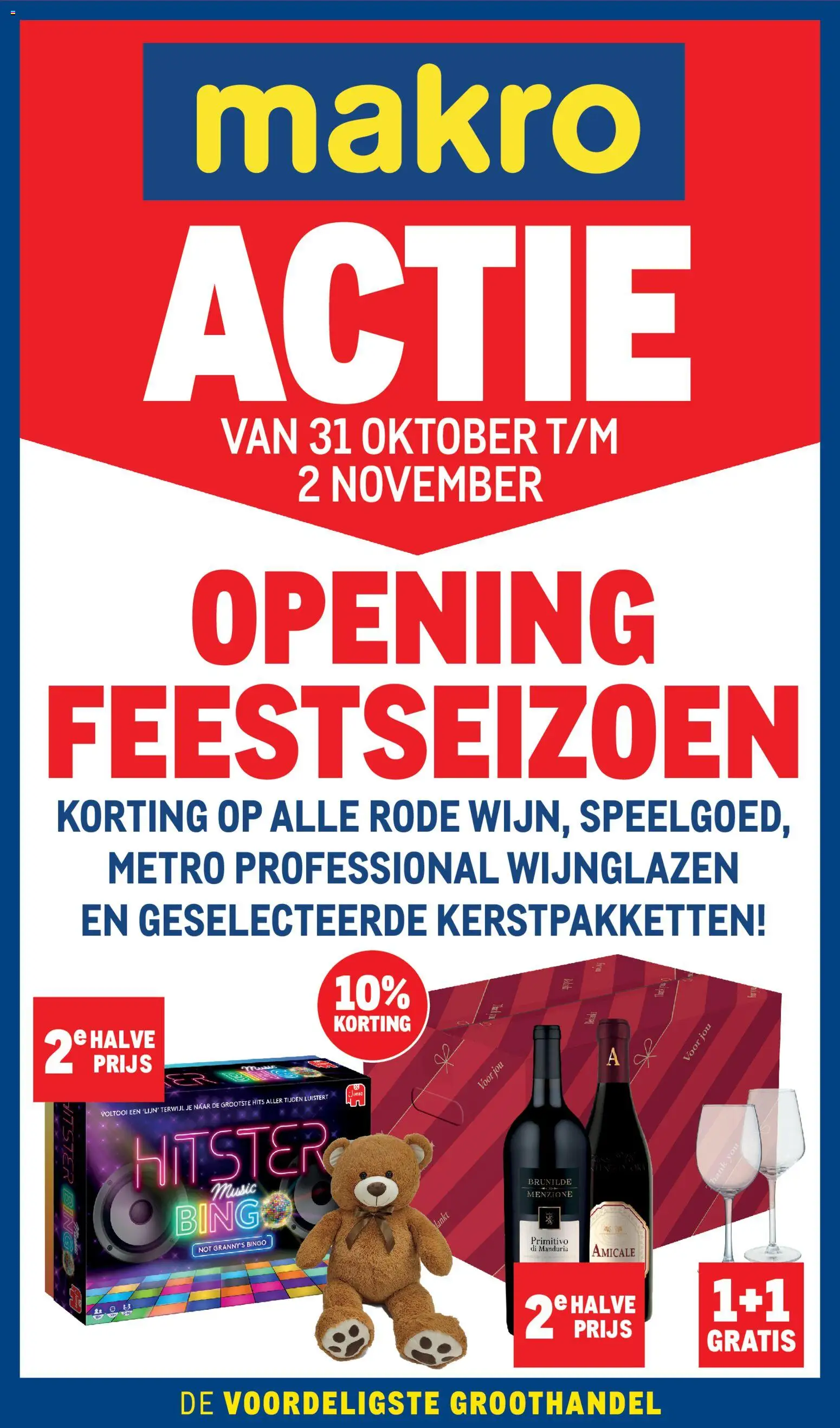 Makro - Opening Feestseizoen - pagina 1- geldig vanaf 31-10-2025