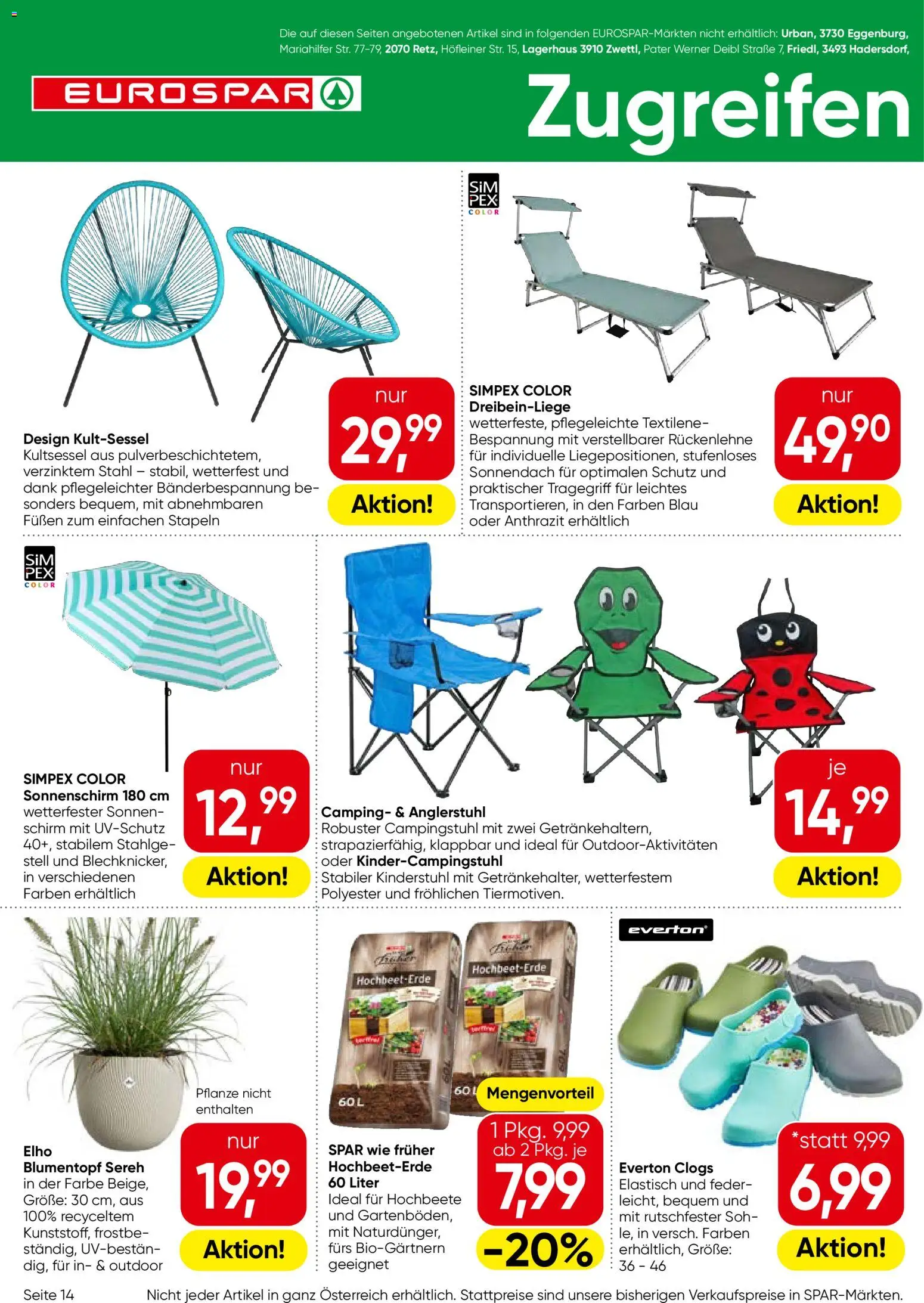 Eurospar Flugblatt - page 14- valid from 09.04.2026