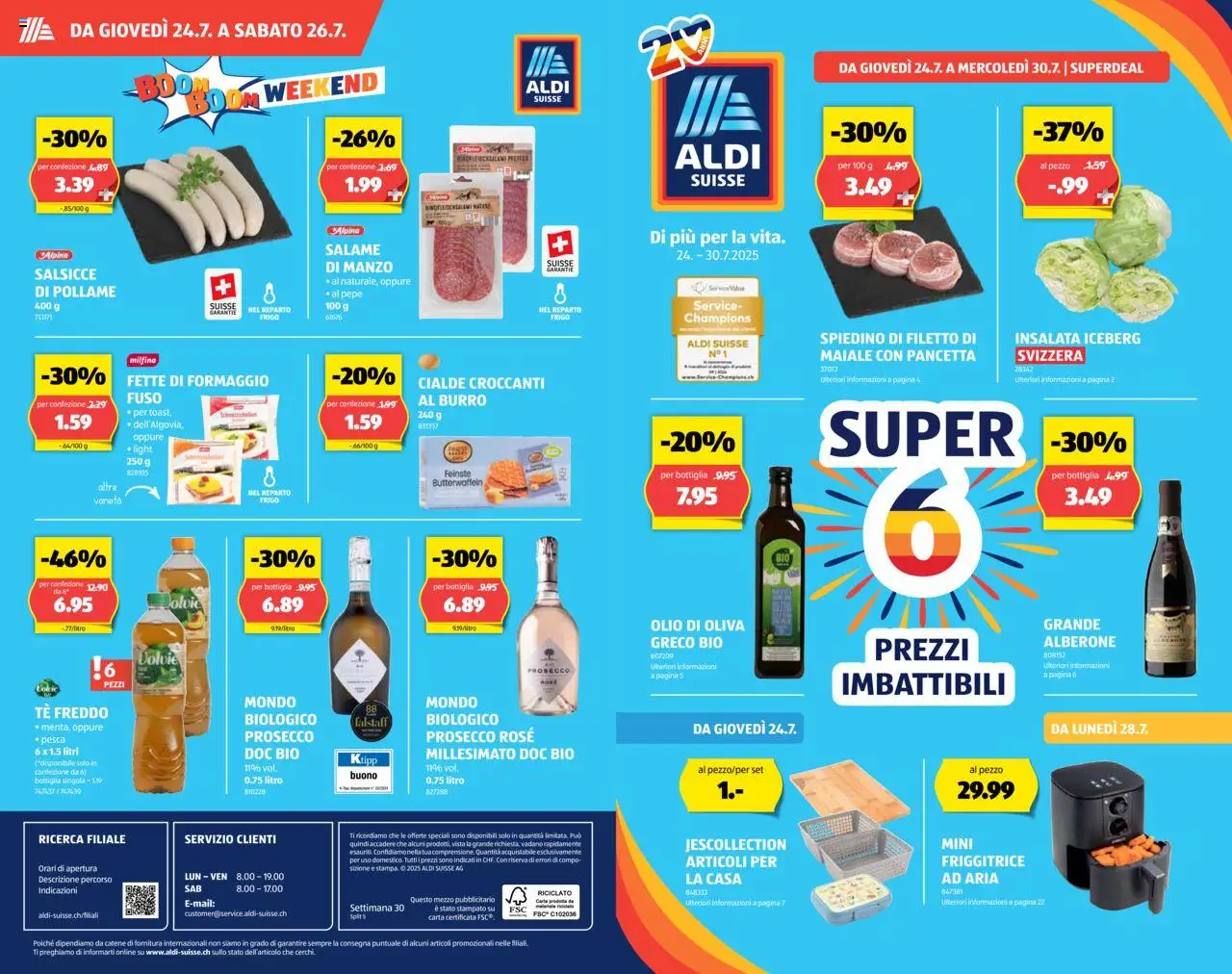 Aldi - Volantino - Seite 1- gültig ab 24.07.2025