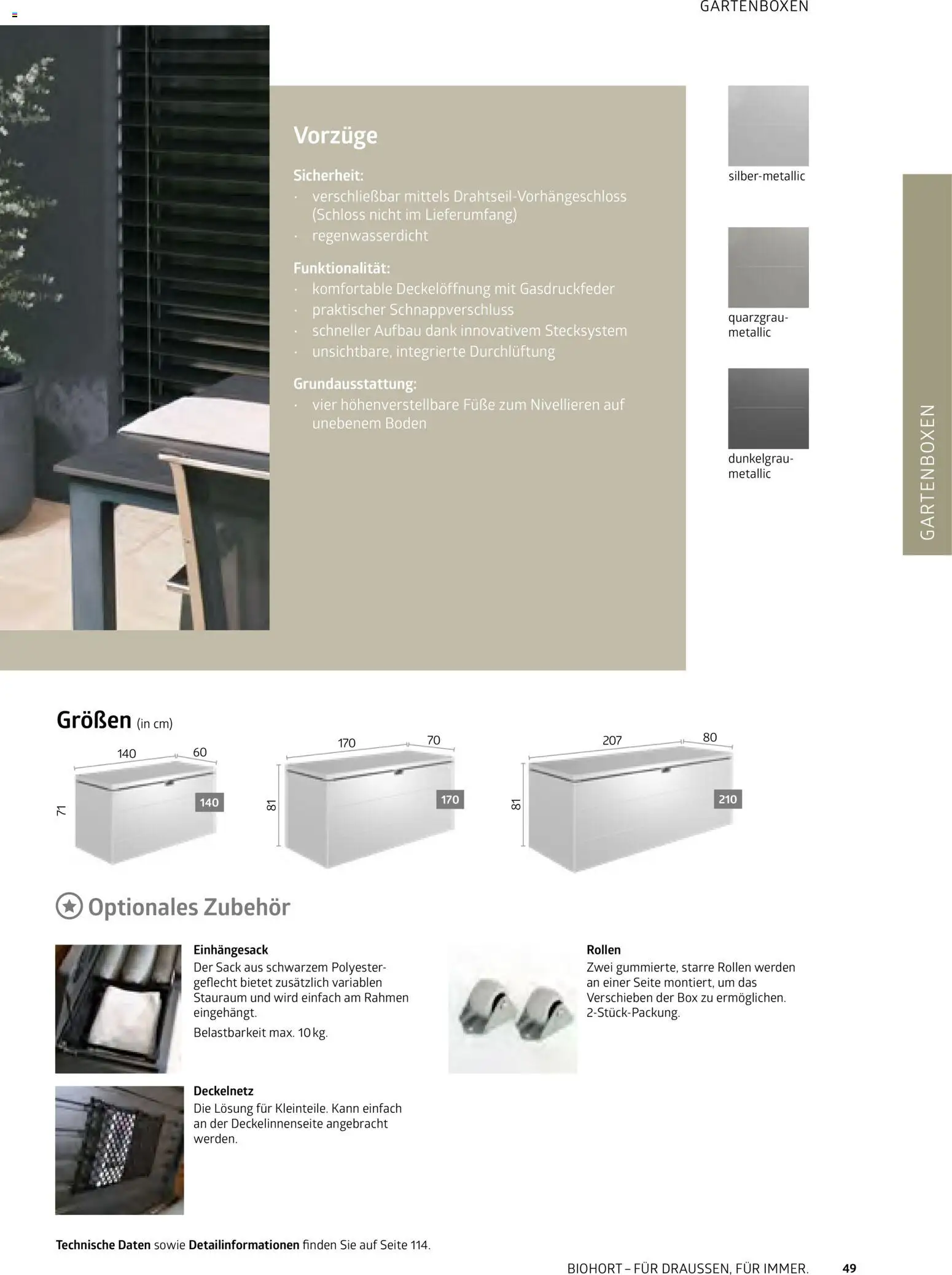 Dehner Biohort – Metall für Garten & Terrasse - Seite 49 - gültig ab 01.01.2026