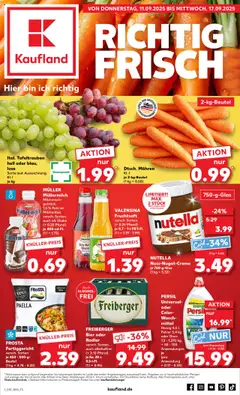 Vorschau Kaufland Prospekt 	 gültig ab 11.09.2025