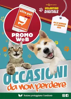 Anteprima Elite Supermercati Pet catalogo valida dal 22/01/2026