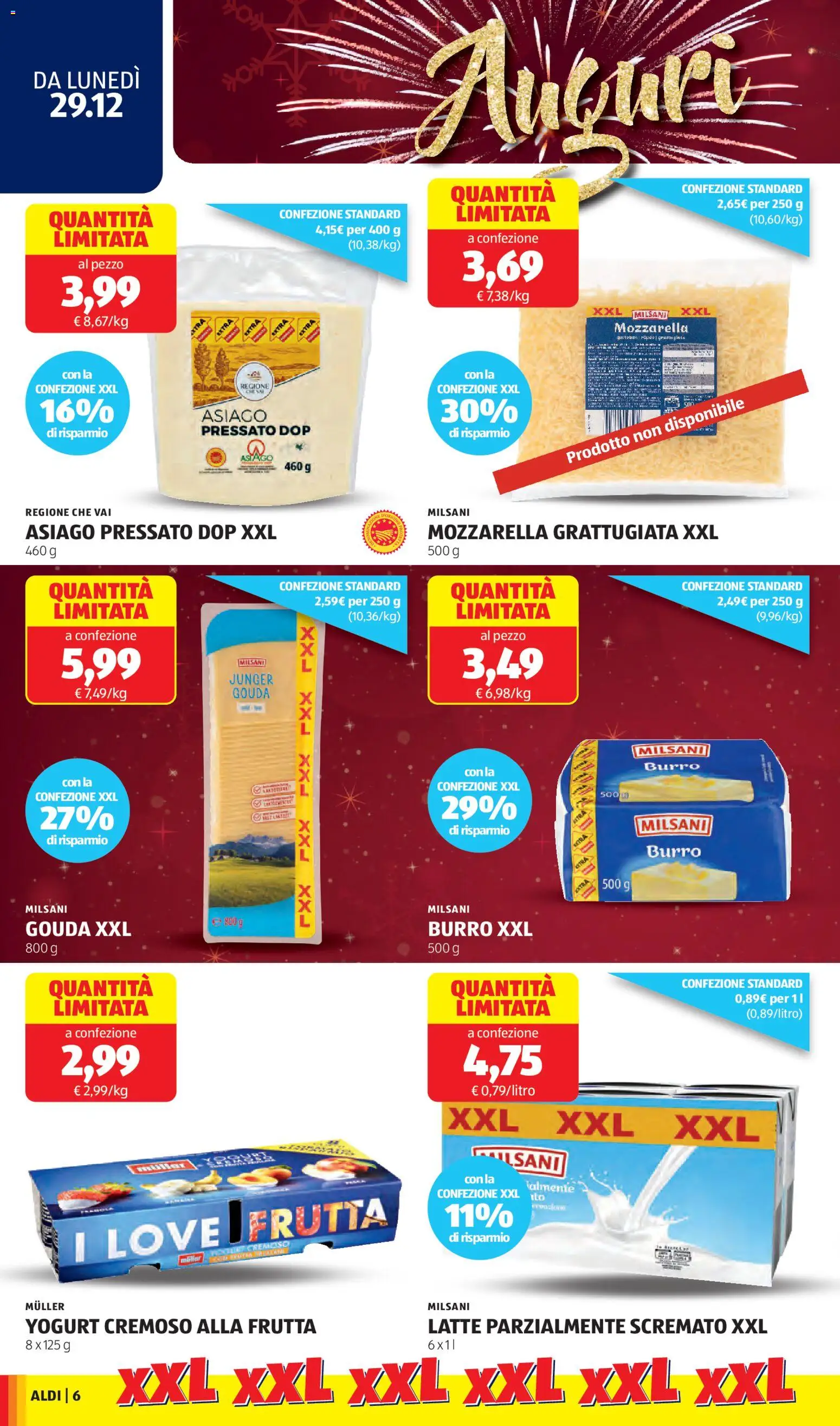 Volantino Aldi	 - pagina 6 - valido dal 29/12/2025