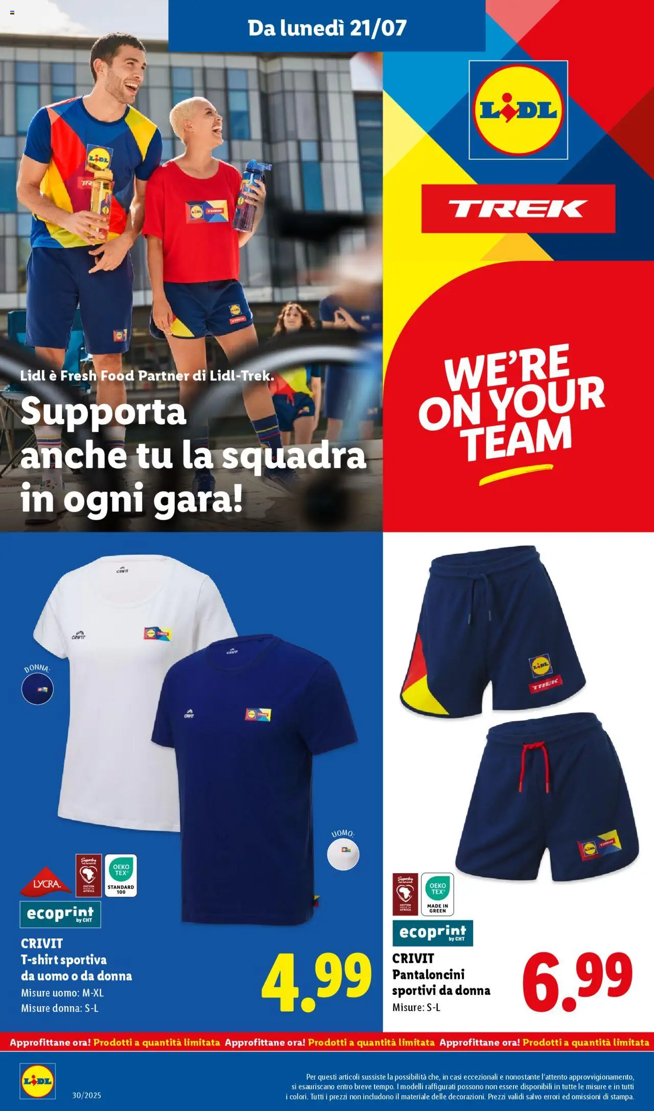 Volantino Lidl	 - pagina 40 - valido dal 21/07/2025