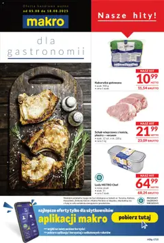 Podgląd Gazetka - Oferta dla gastronomii oferta z alkoholem ważny od 05.08.2025