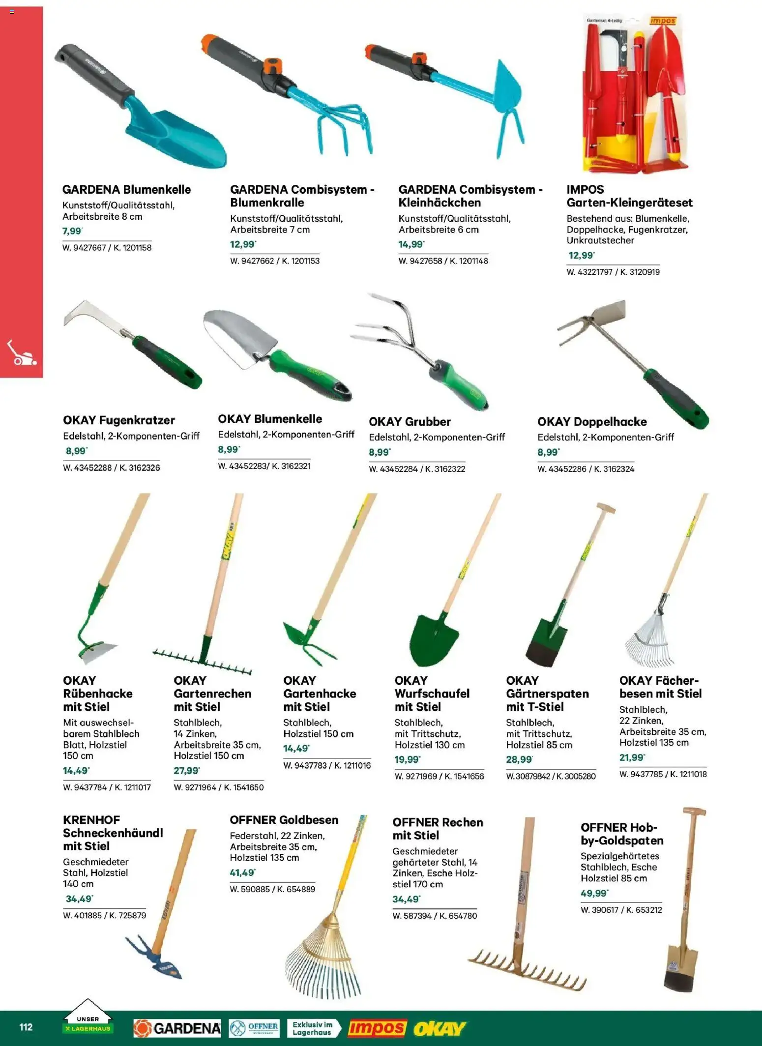 Lagerhaus Garten & Freizeit Katalog 2026 - Wien, Innsbruck - page 112- valid from 01.03.2026