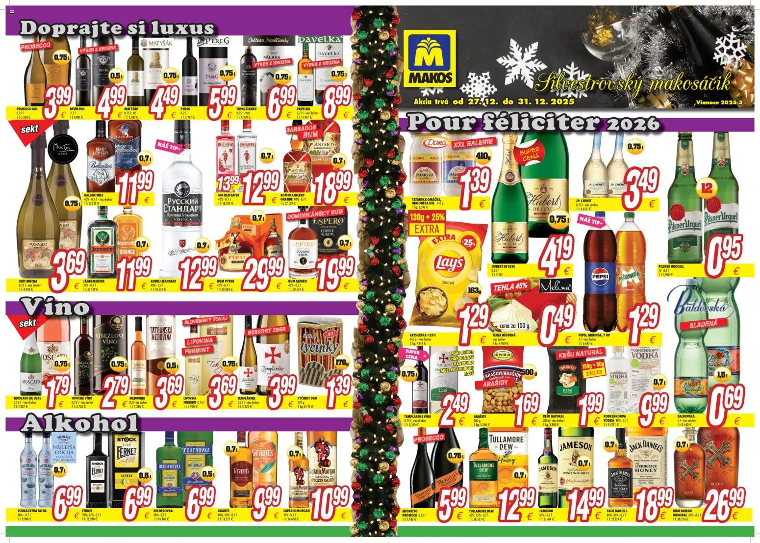 Makos leták - strana 1- platný od 27.12.2025