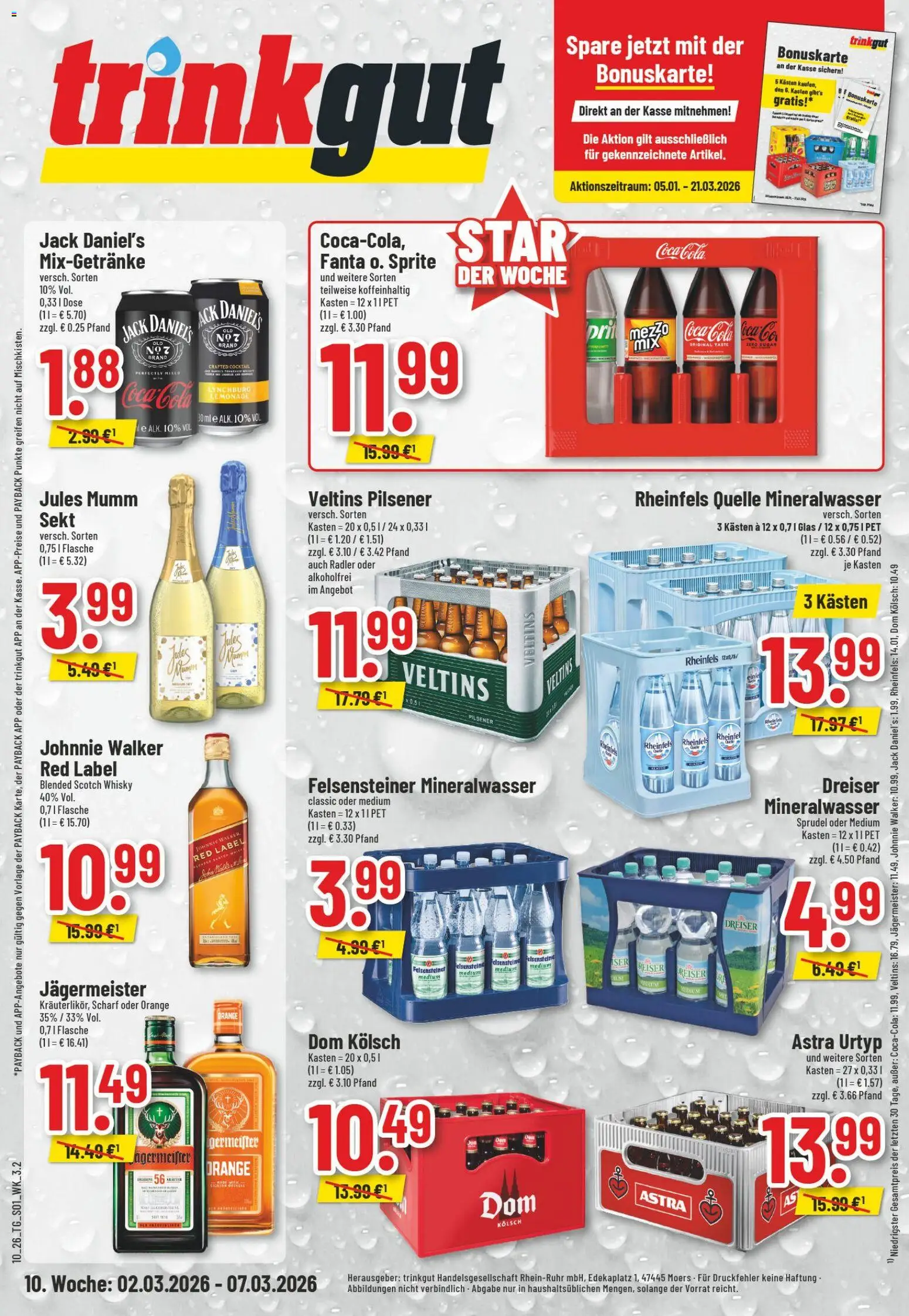 Trinkgut Prospekt 	 - Seite 1 - gültig ab 02.03.2026