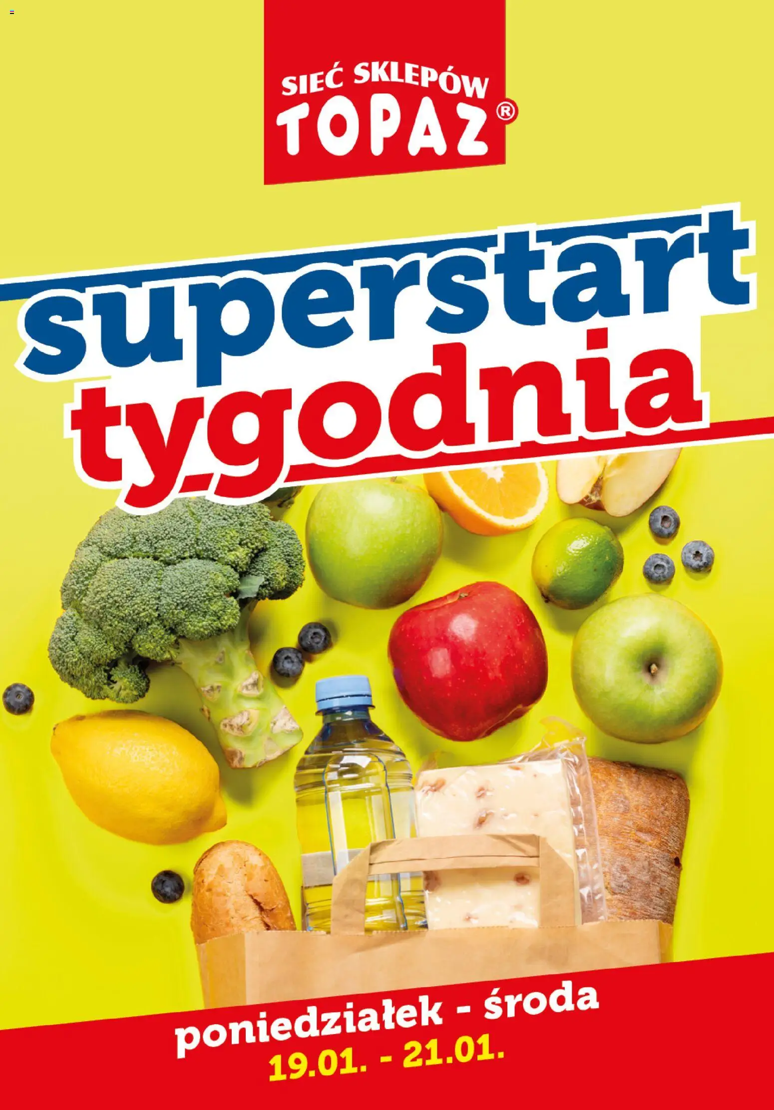 Topaz Gazetka - Superstart tygodnia - strona 1- ważny od 19.01.2026