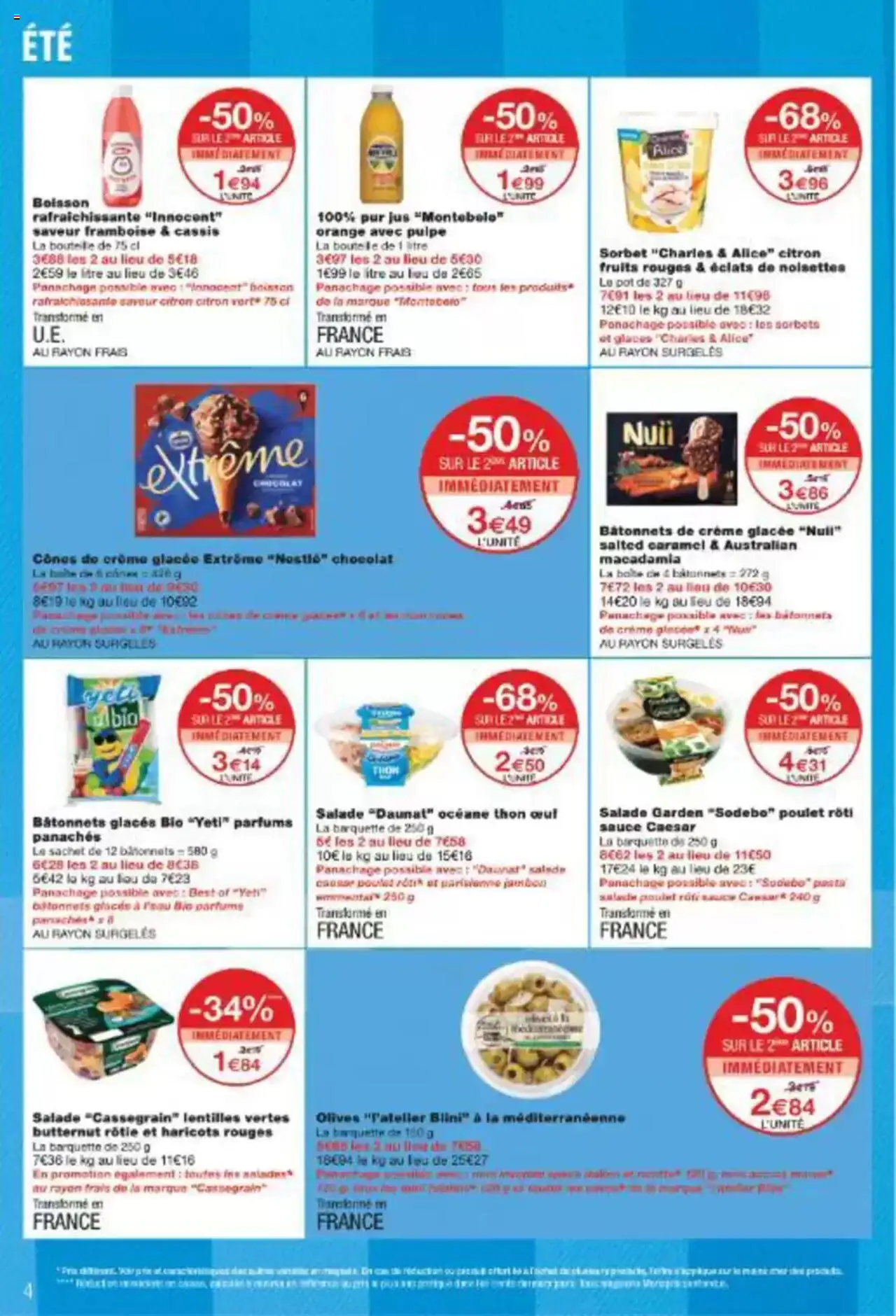 Monoprix catalogue - page 4 - valable à partir du 15/07/2025