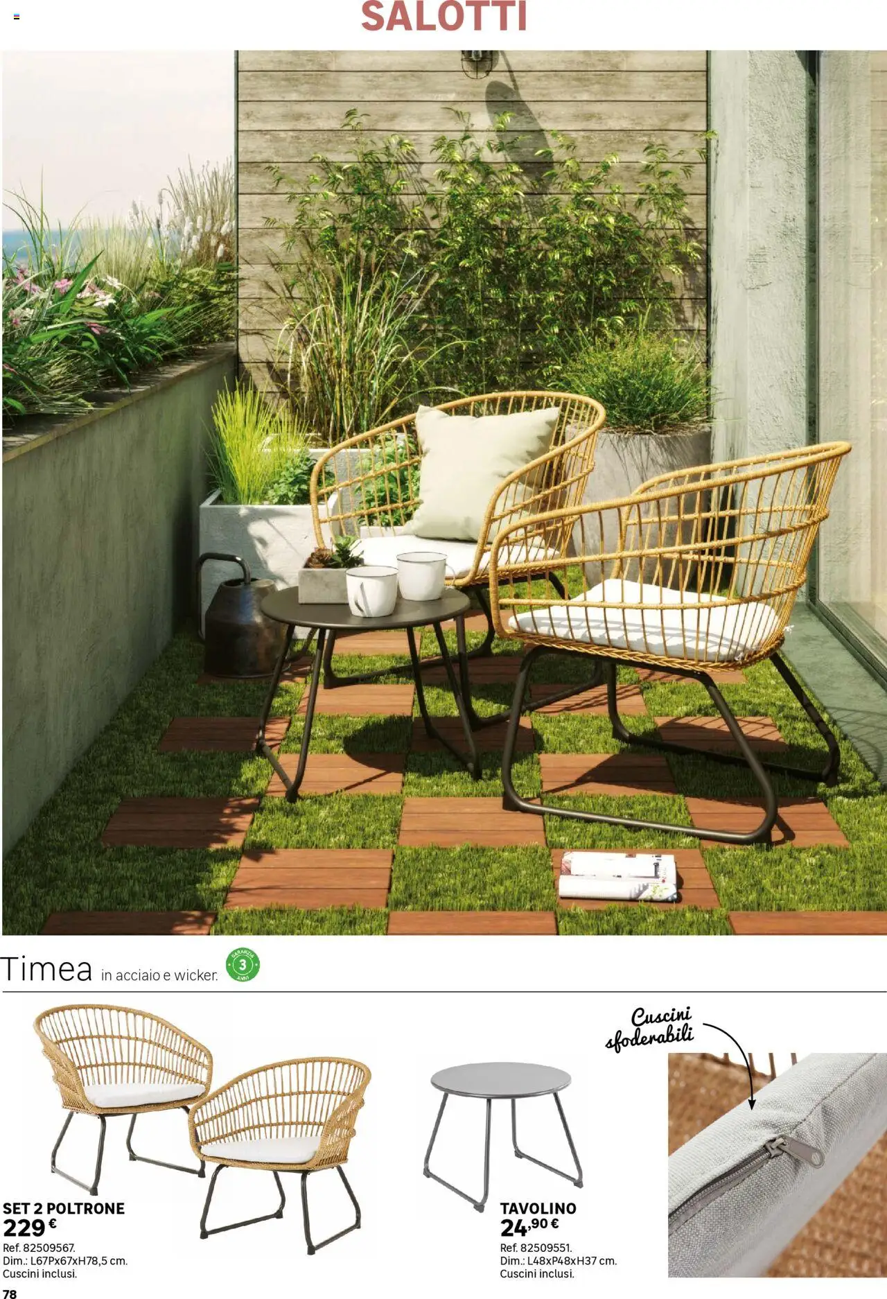 Catalogo Giardino 2025 Leroy Merlin - pagina 78 - valido dal 02/06/2025