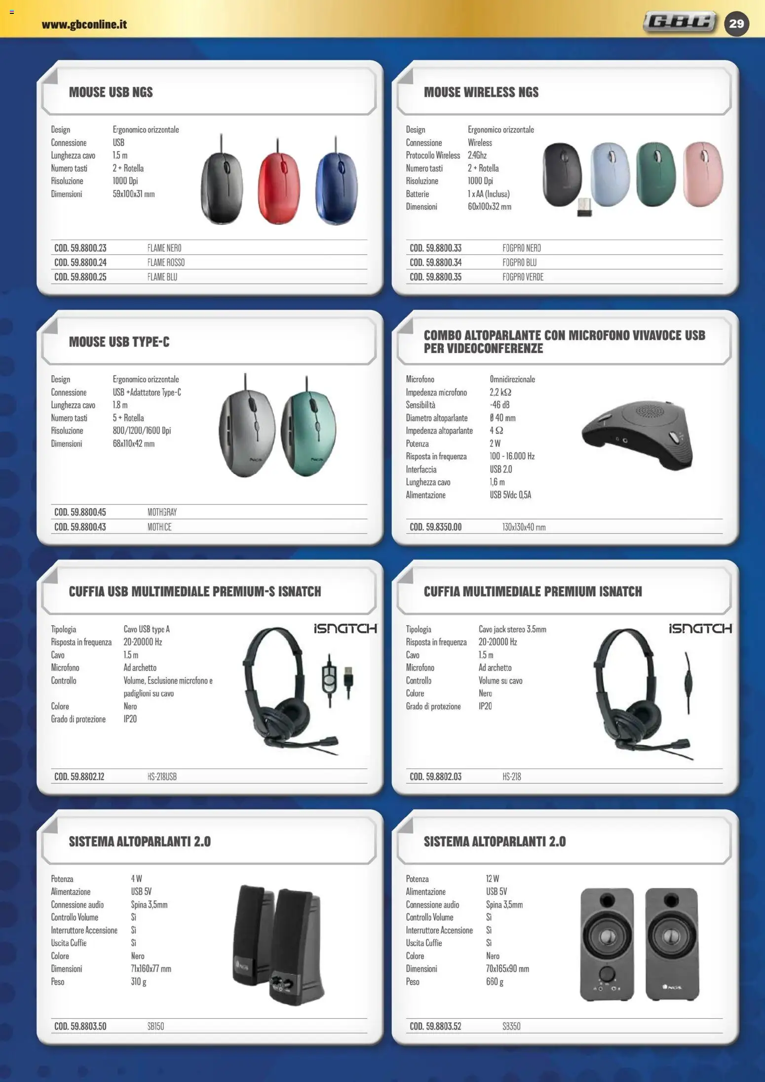 Volantino GBC	 - pagina 29 - valido dal 01/11/2025