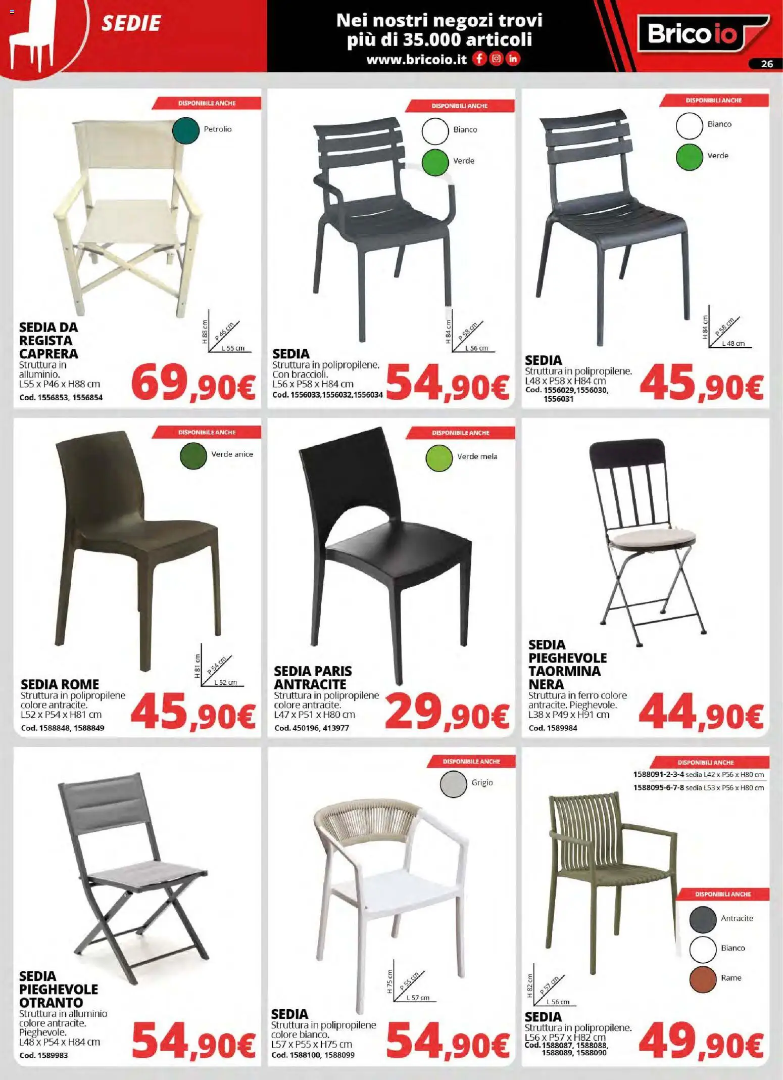 Brico io volantino - pagina 26 - valido dal 30/03/2026