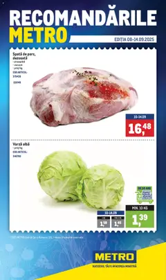Catalog Metro valabil de la 08.09.2025