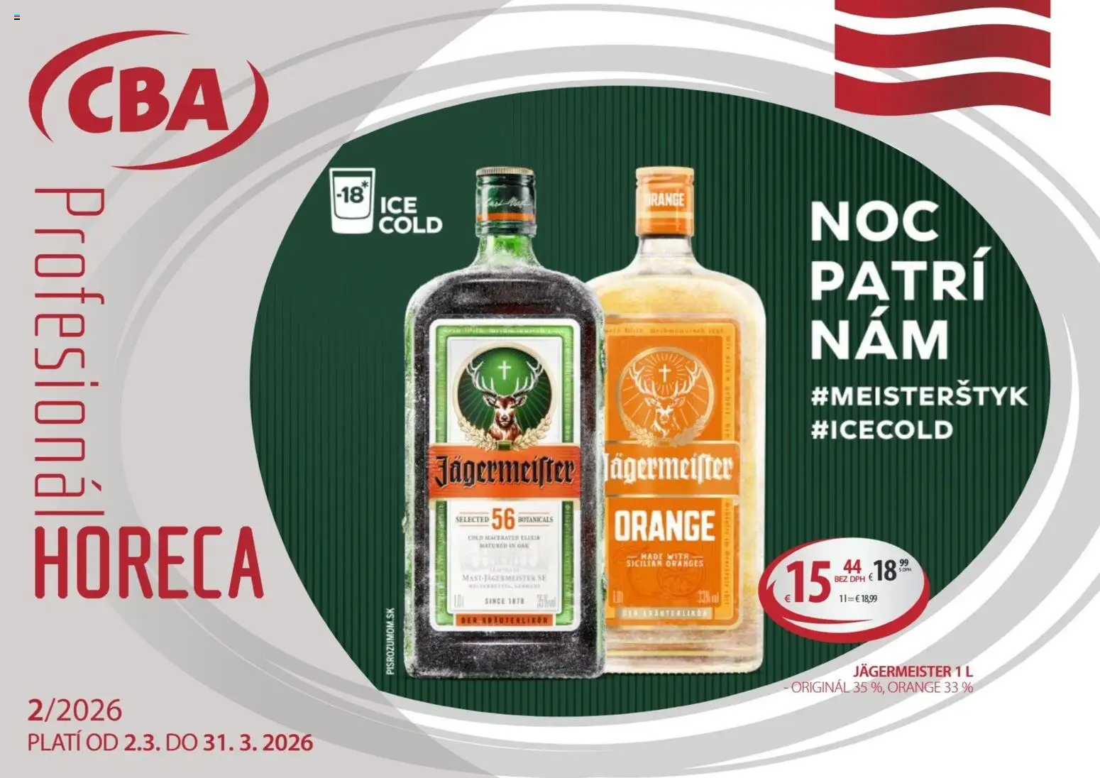 KARMEN CBA Profesionál Horeca - strana 1- platný od 02.03.2026