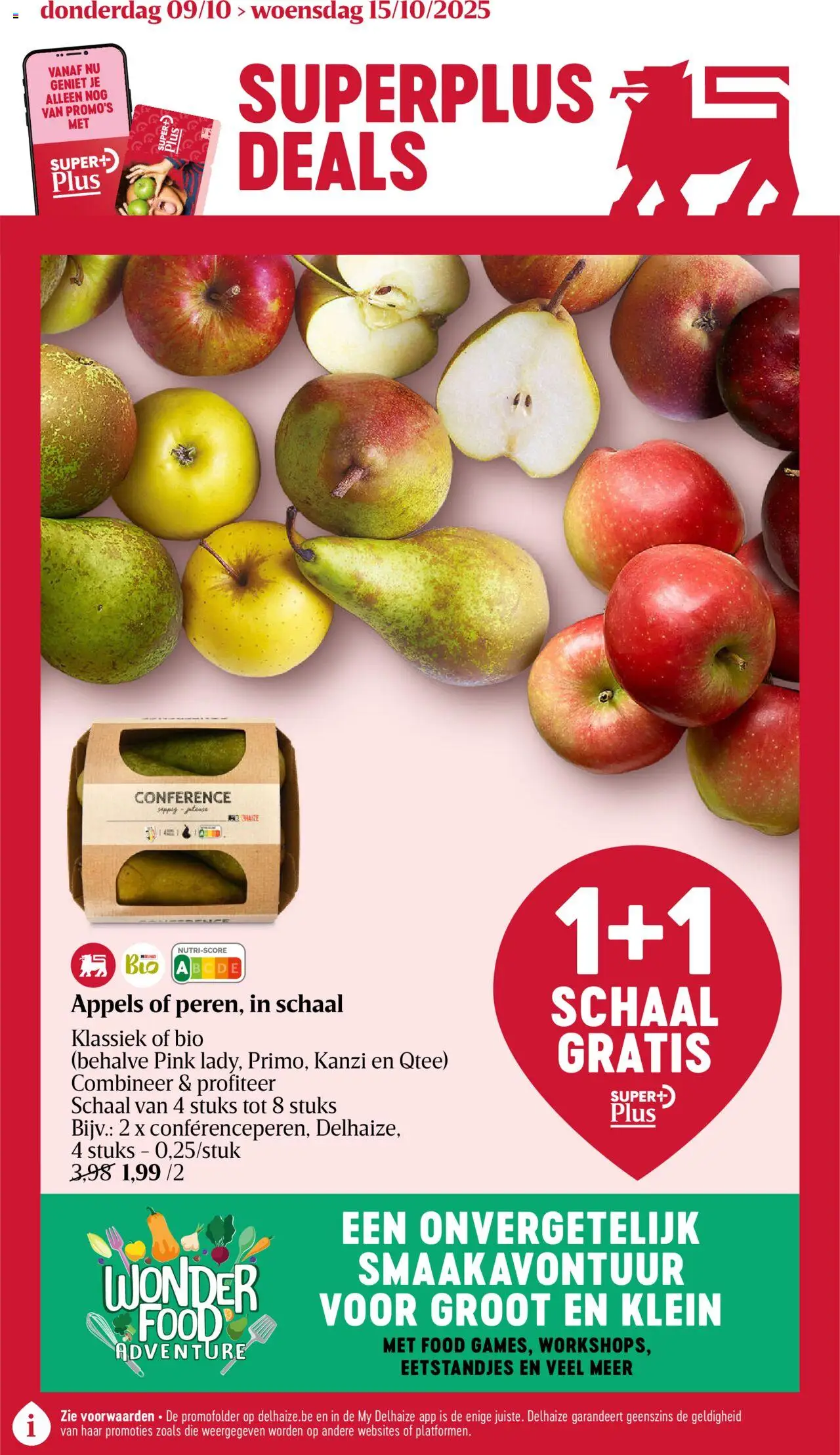 Delhaize folder week 41 - pagina 1- geldig vanaf 09/10/2025