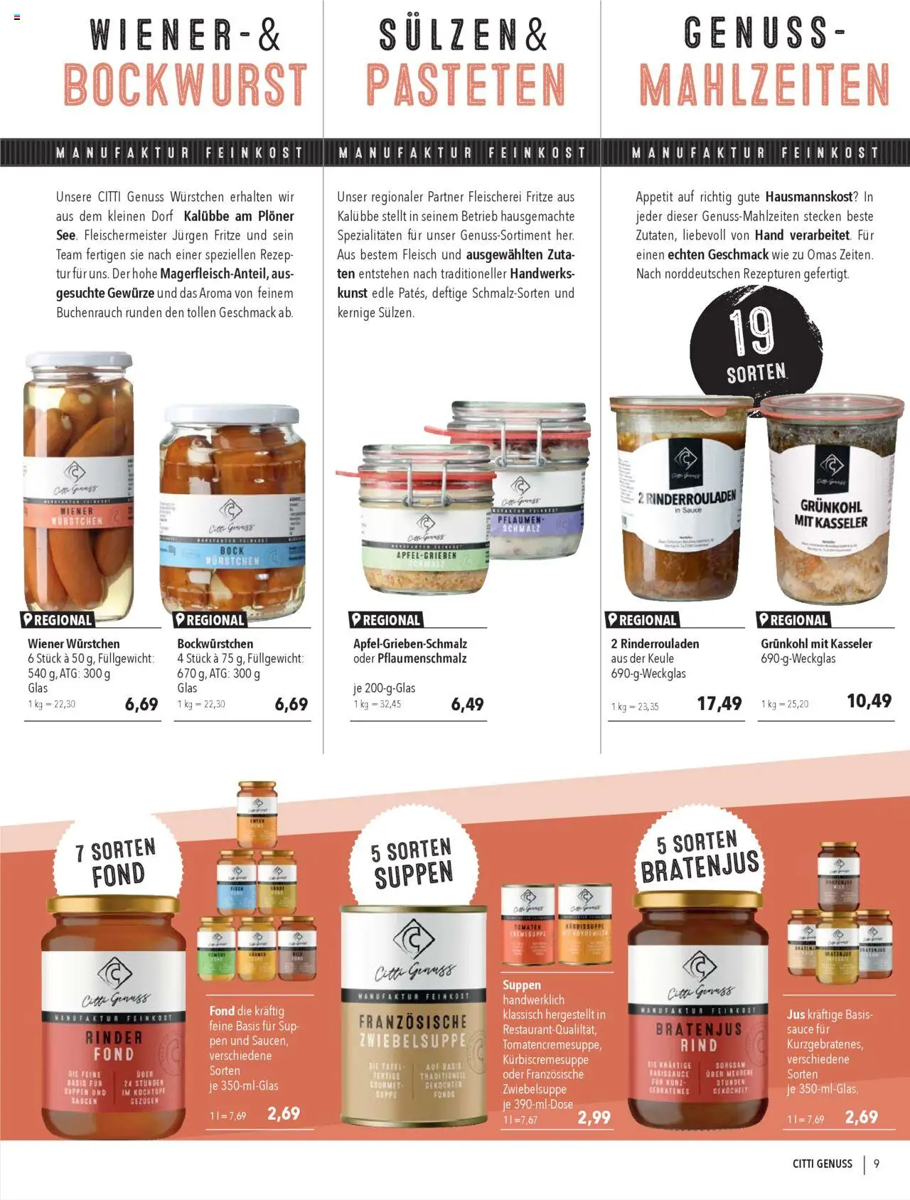 CITTI Markt  CITTI Genuss - Seite 9 - gültig ab 15.10.2025