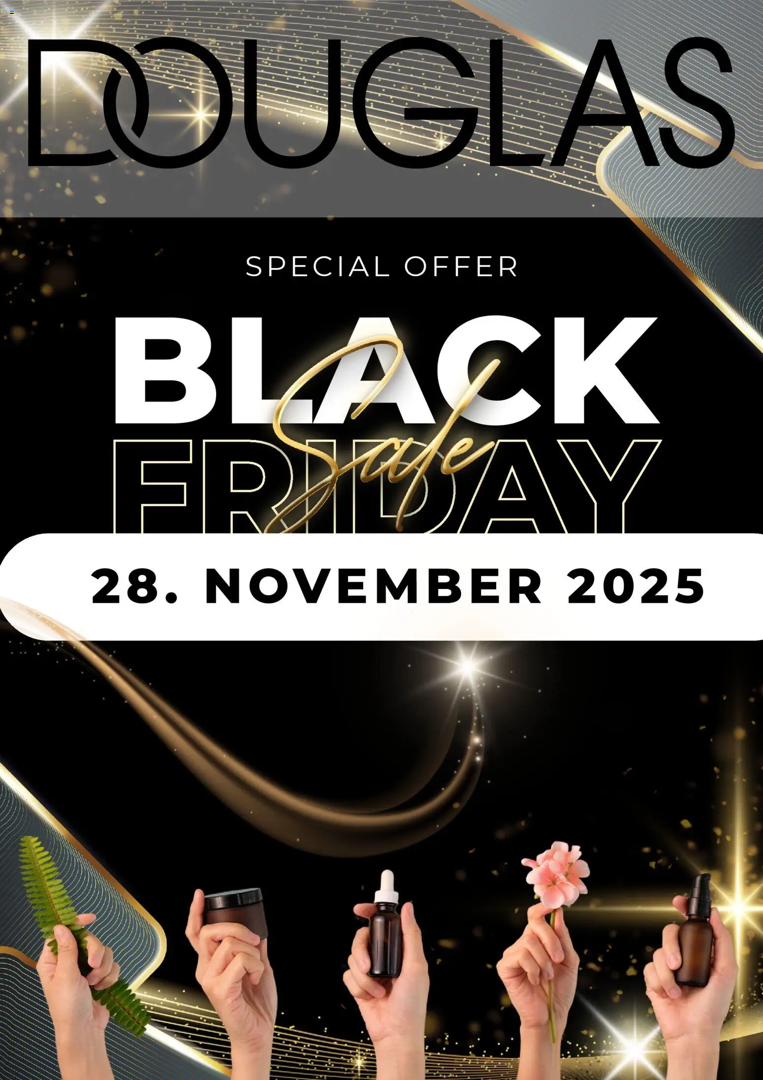 Douglas - Black Friday kennisgeving - pagina 1- geldig vanaf 30-10-2025