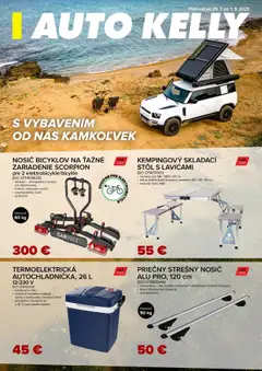 Auto Kelly leták platný od 29.07.2025