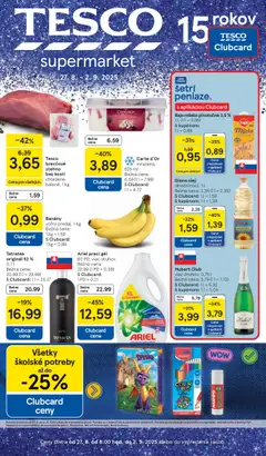 Tesco leták platný od 27.08.2025