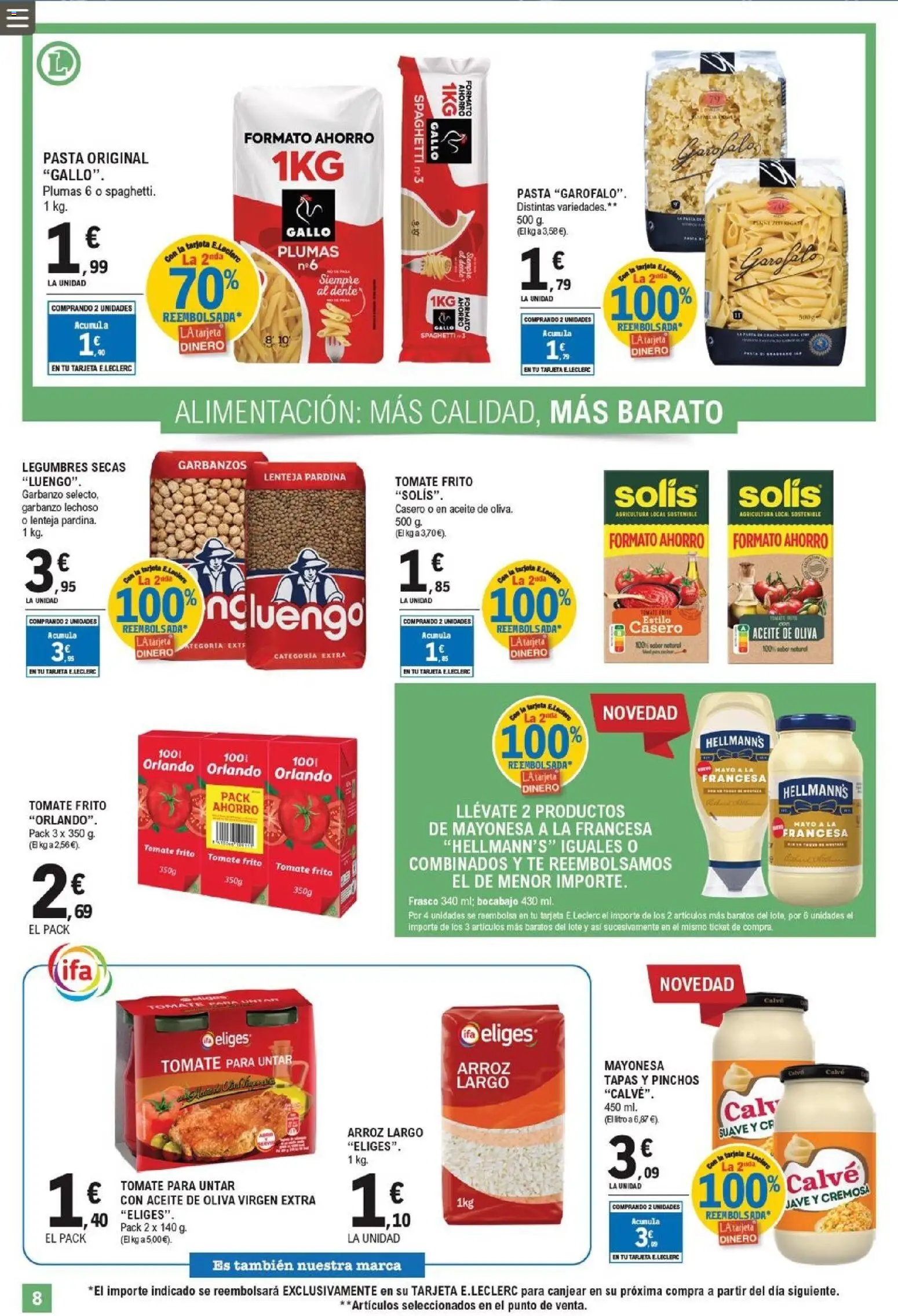 E.Leclerc folleto - Página de 8 - Válido desde 22/04/2026