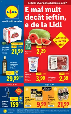 Catalog Lidl valabil de la 21.07.2025