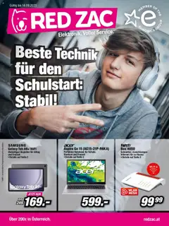 Vorschau RED ZAC Flugblatt gültig ab 26.08.2025
