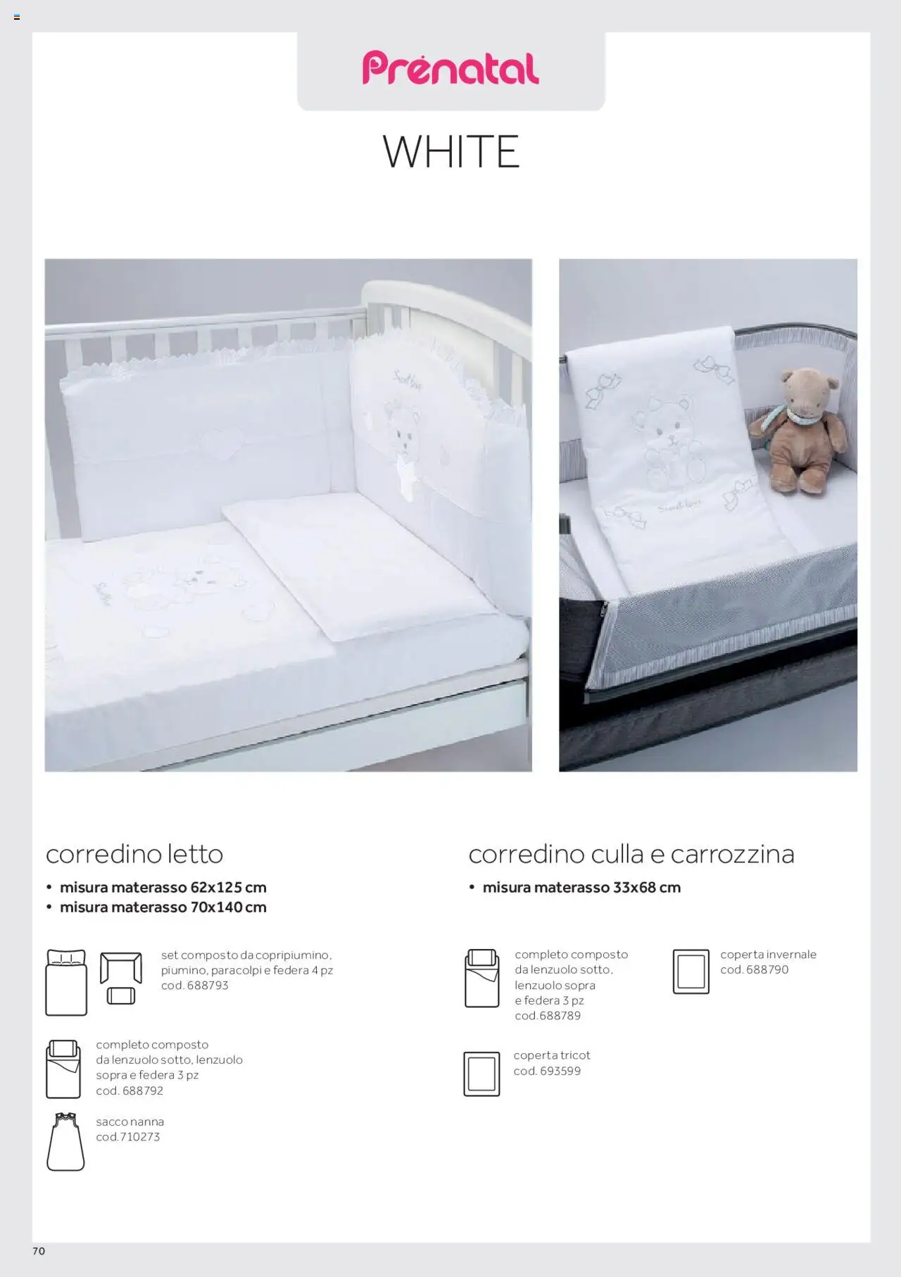 Catalogo Camarette e Lettini Prenatal	 - pagina 63 - valido dal 01/01/2025