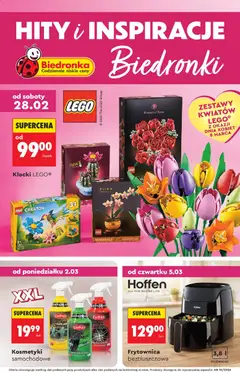 Podgląd Biedronka gazetka Hity i inspiracje ważny od 28.02.2026