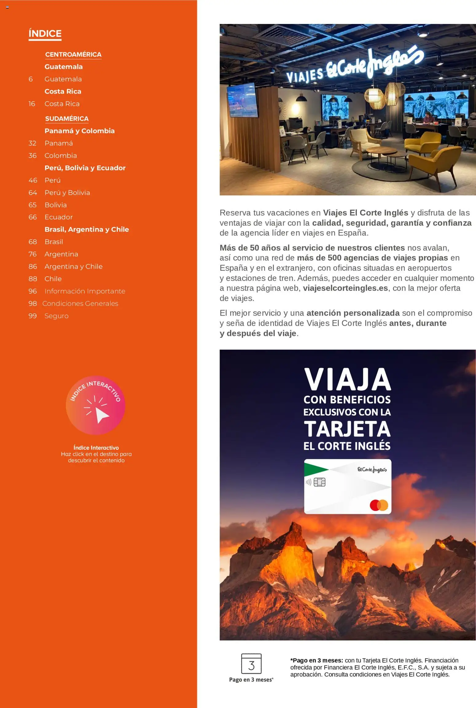 Viajes El Corte Inglés Centroamérica y Sudamérica - Página de 2 - Válido desde 01/01/2026