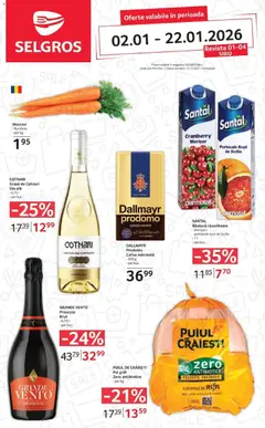 Catalog Selgros - Sibiu valabil de la 02.01.2026