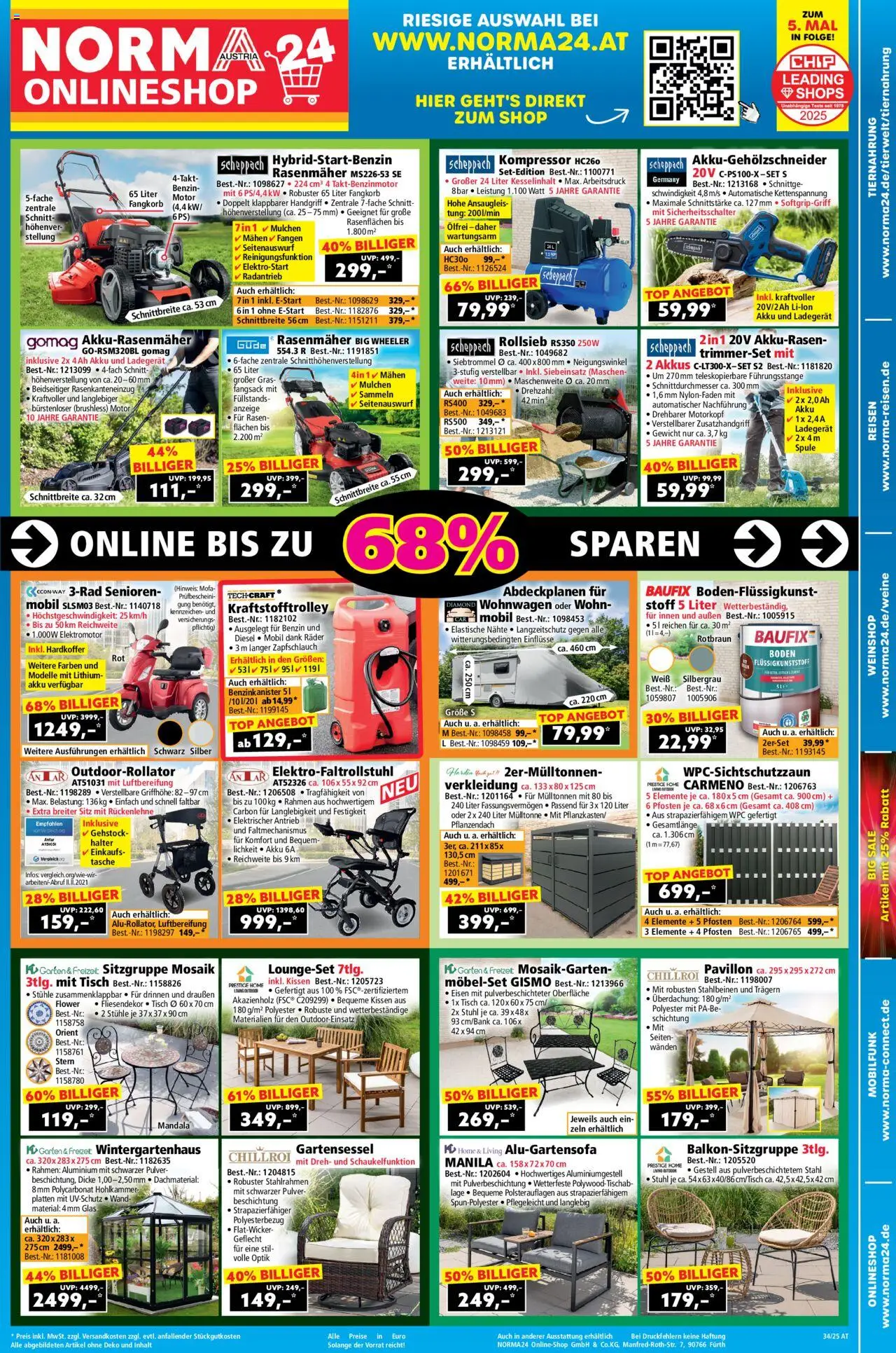 Norma Online Shop - Seite 1- gültig ab 17.08.2025