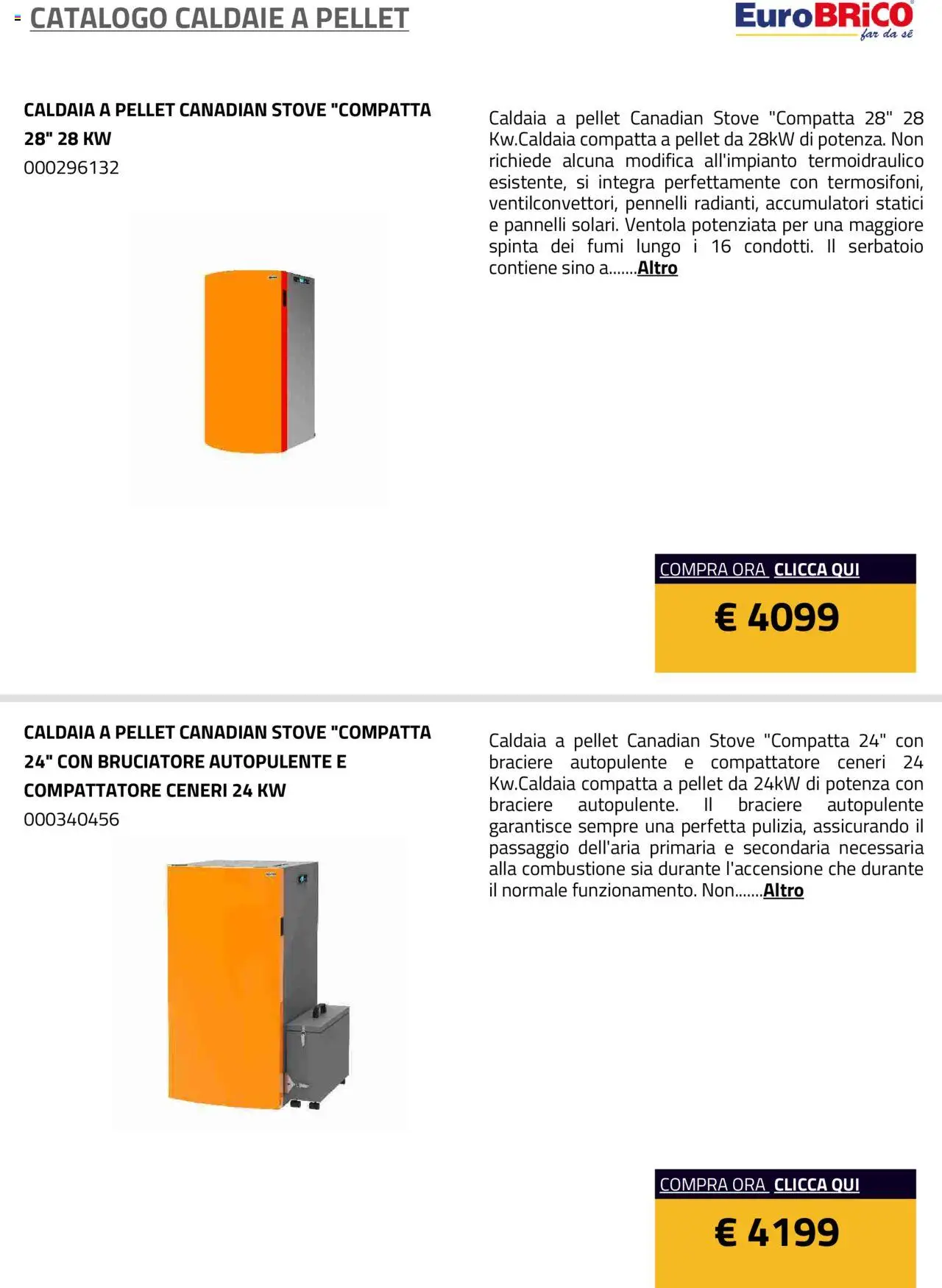 Eurobrico Caldaie catalogo - pagina 6 - valido dal 23/07/2025