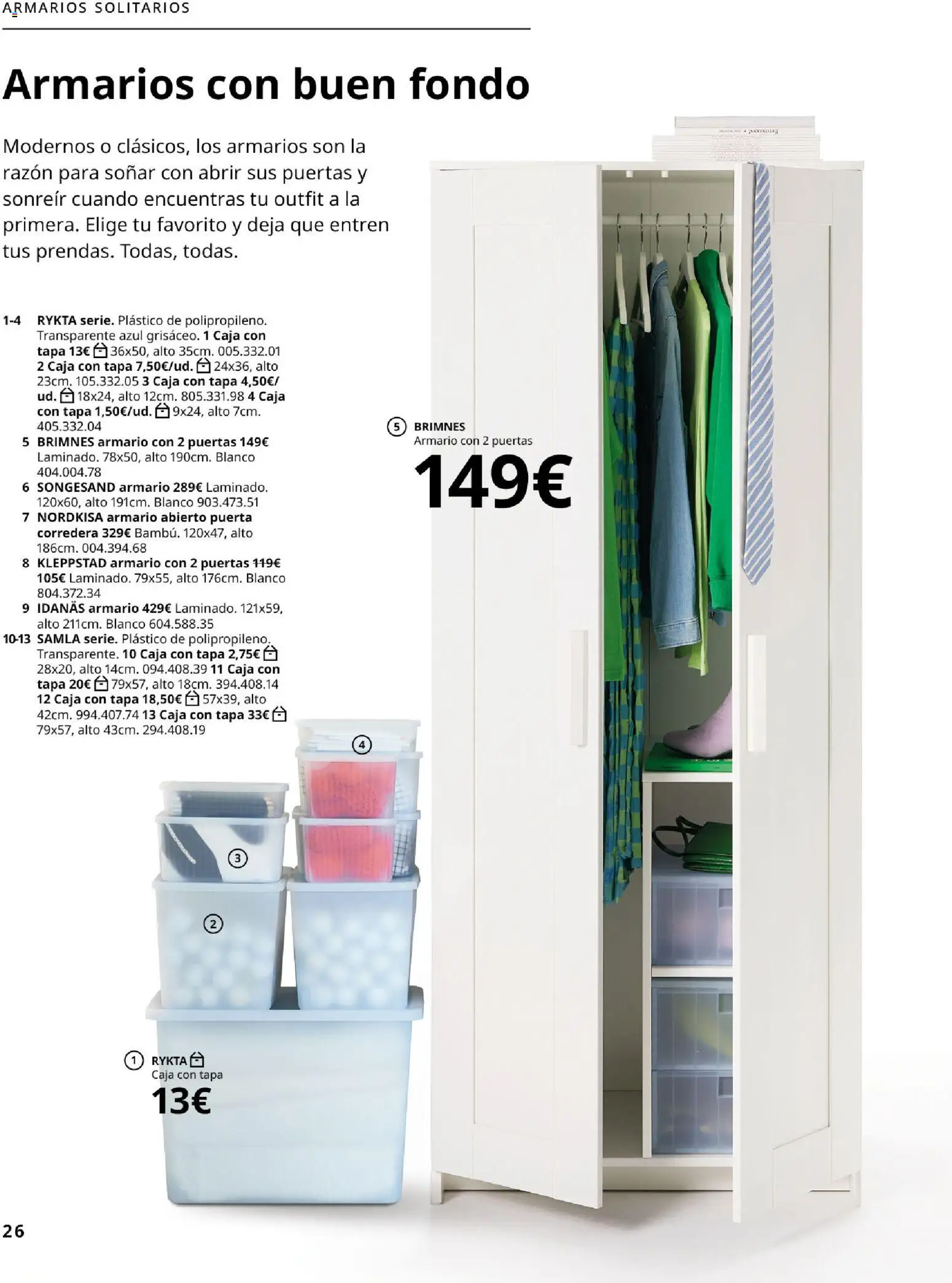Catálogo IKEA Organización en el hogar - Página de 26 - Válido desde 15/01/2026