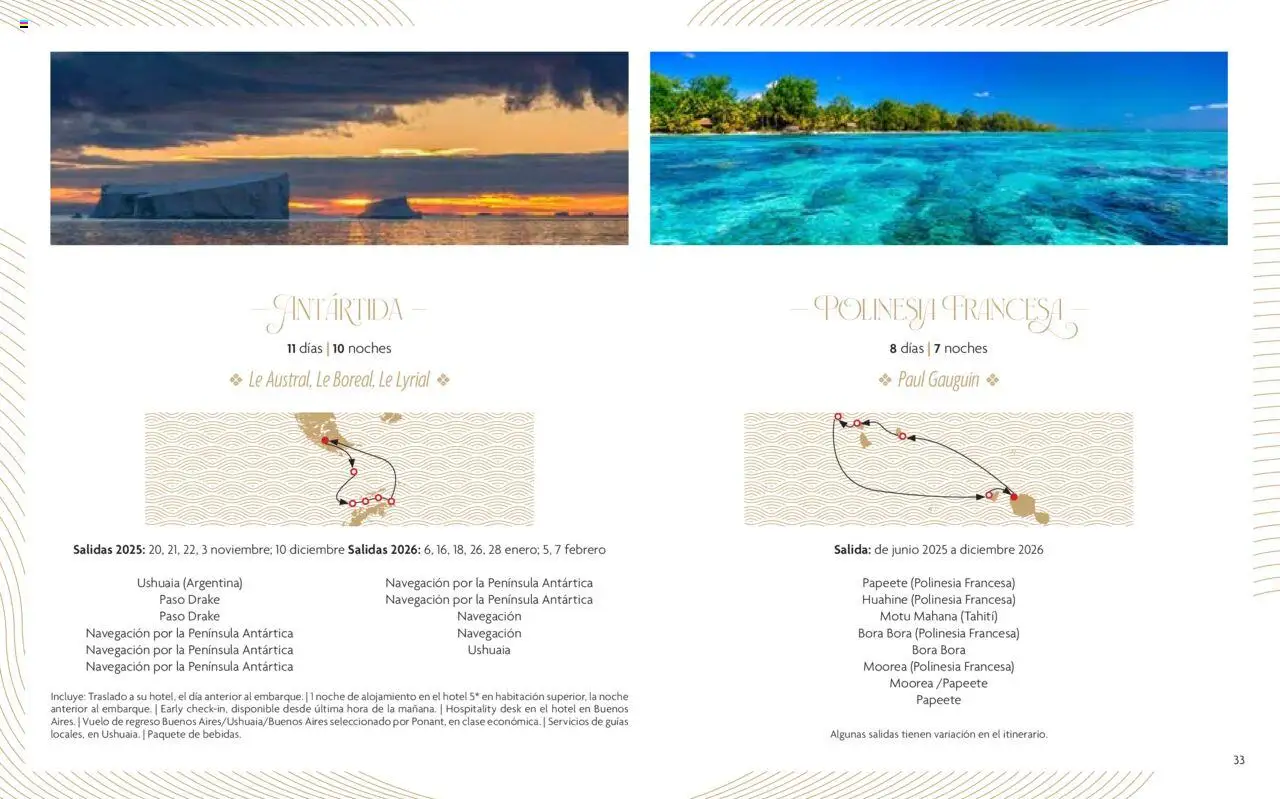 Viajes El Corte Inglés Cruceros de lujo - Página de 34 - Válido desde 01/01/2025