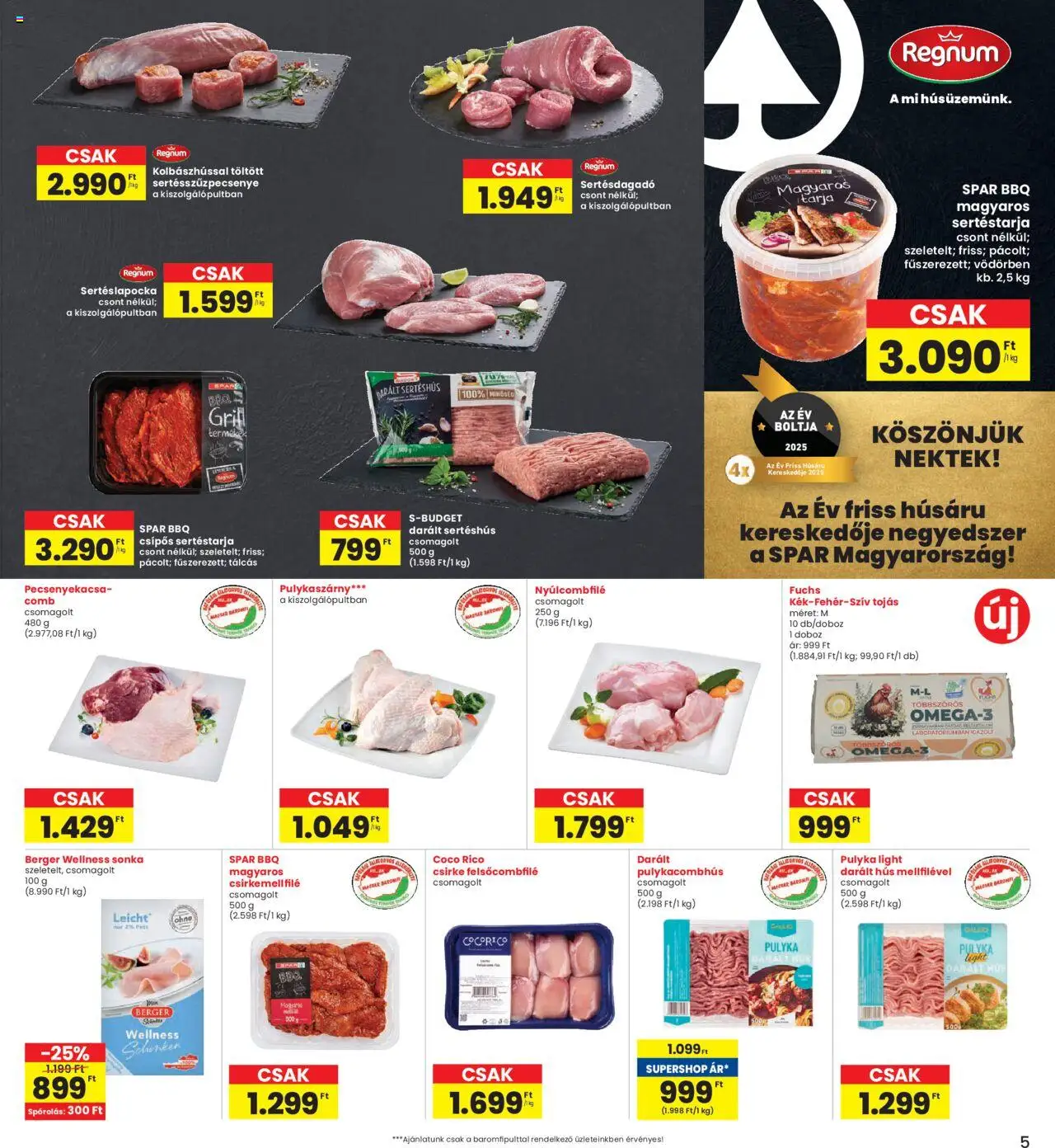 Interspar Akciós újság - 5oldal - érvényes 2025.07.17.-tól