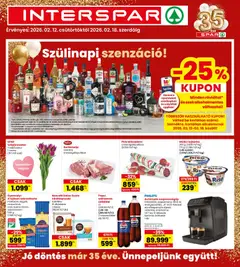 Előnézet Interspar Akciós újság érvényes 2026.02.12.-tól